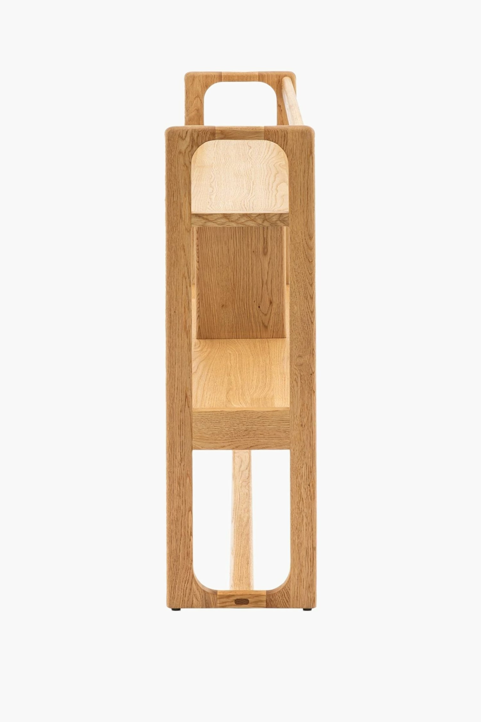 Wooden Display Shelves - Wide - Natural - 4