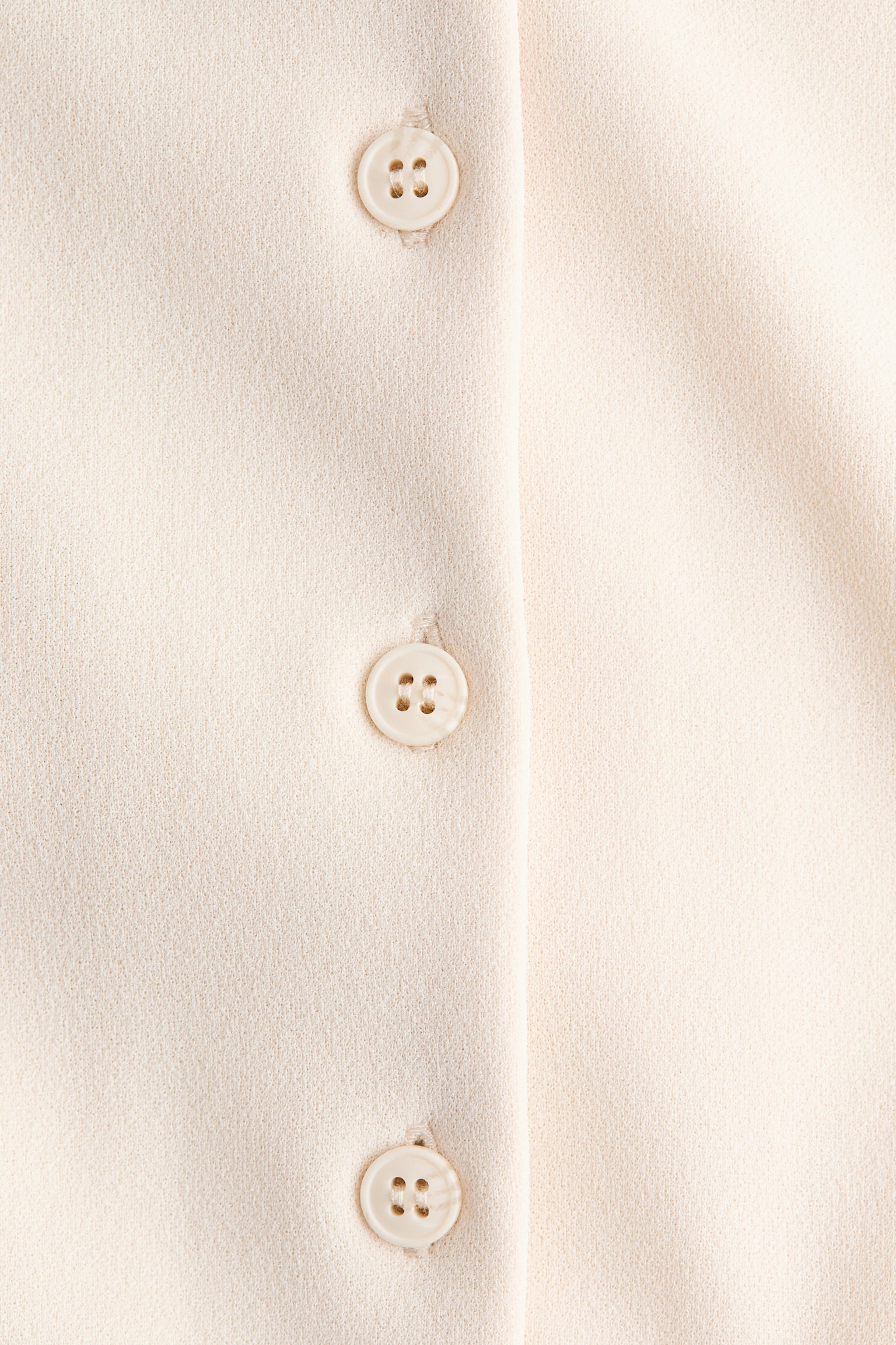 Áo cài khuy phía trước - Màu kem/Màu nâu/Màu đỏ rượu/Màu đen/Màu kem - 6