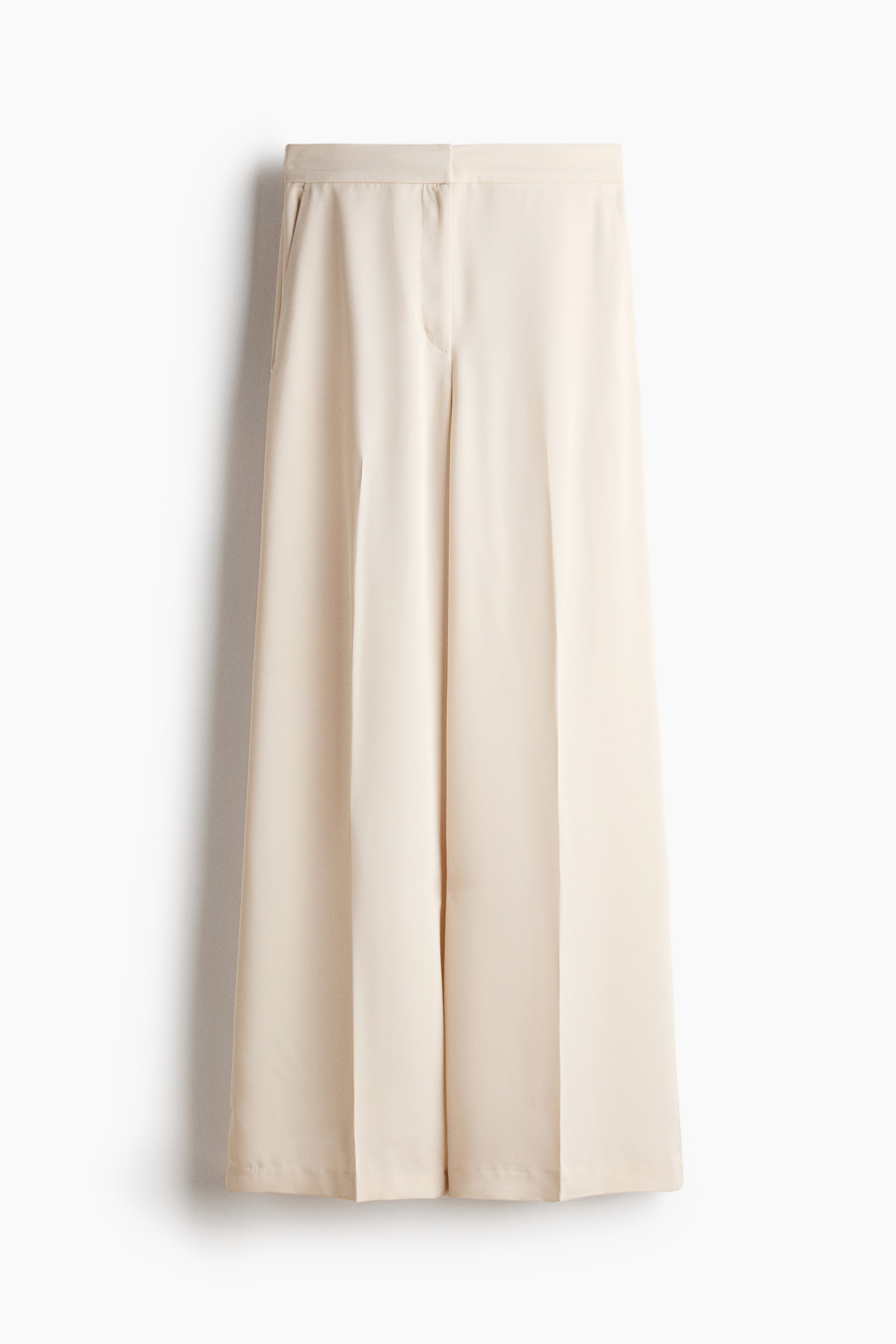 View larger image: Tailored twill trousers - Light beige - Ladies | H&M 1