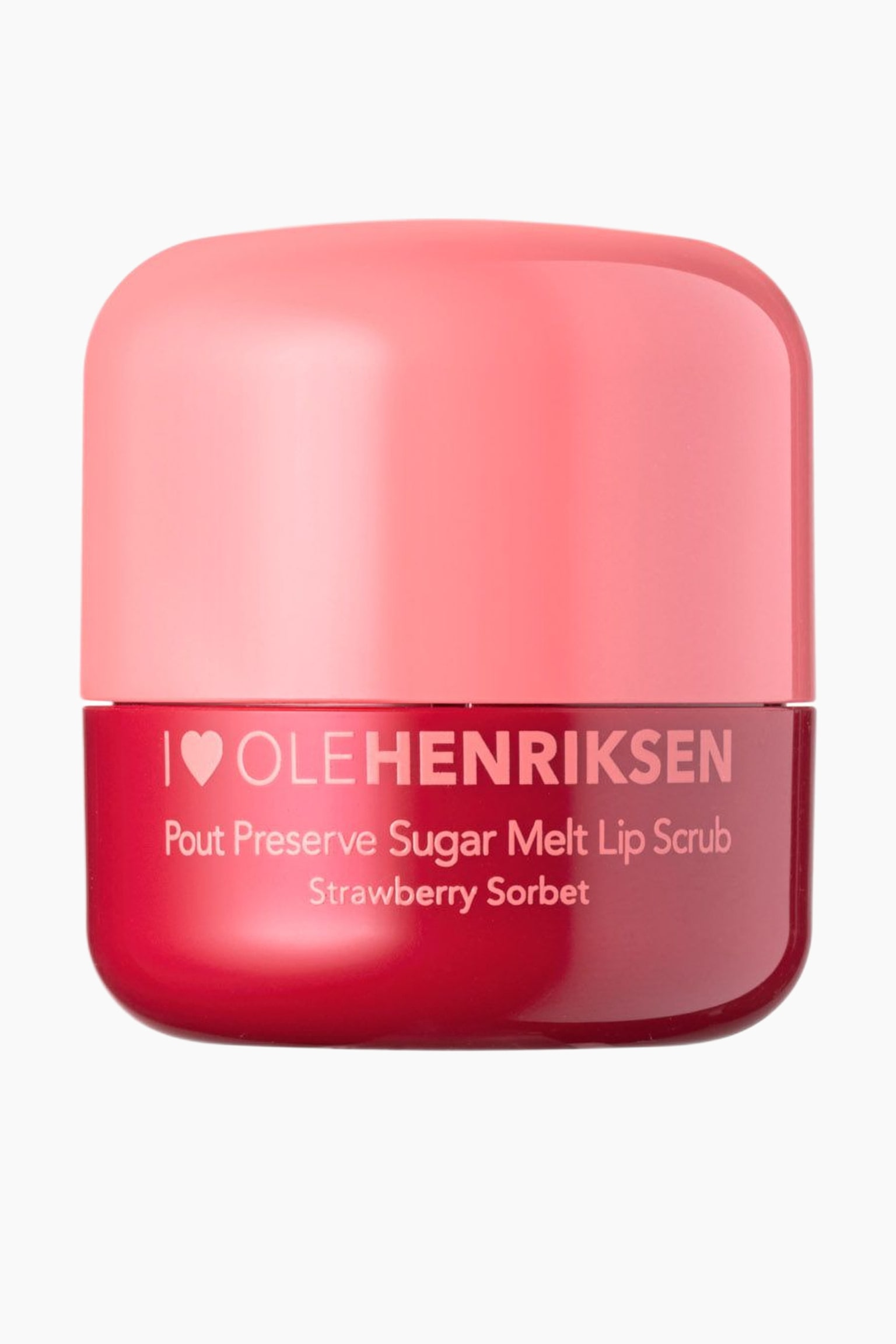 Pout Preserve Sugar Melt Lip Scrub - Strawberry Sorbet