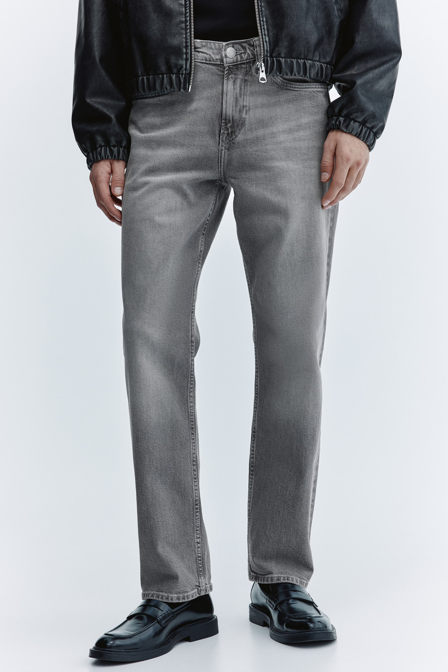 Regular Jeans - Light denim grey/Black/Dark denim blue/Denim blue/Light denim blue - 5