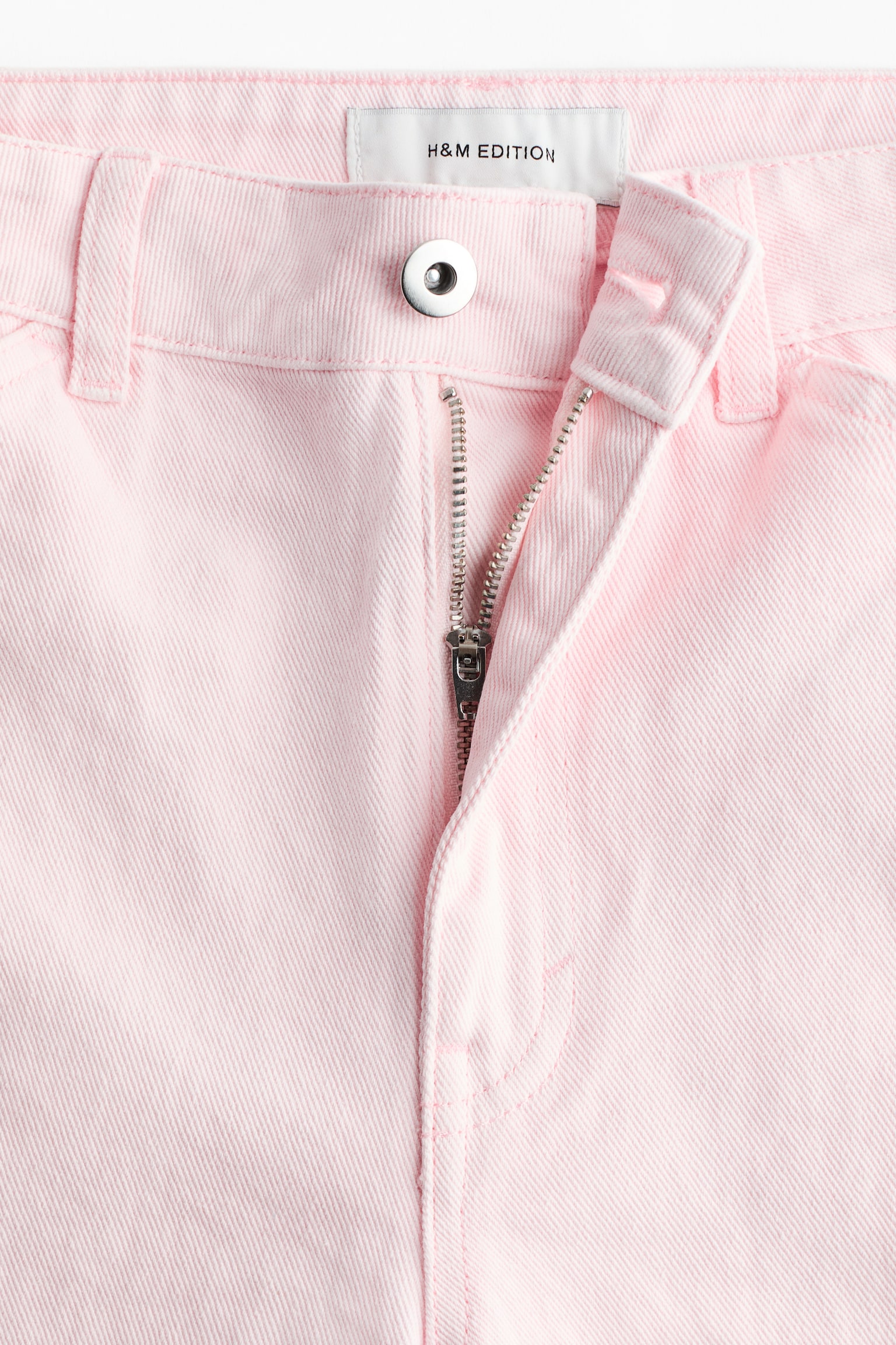 Barrel Leg Low Waist Ankle Jeans - Lys rosa - 6