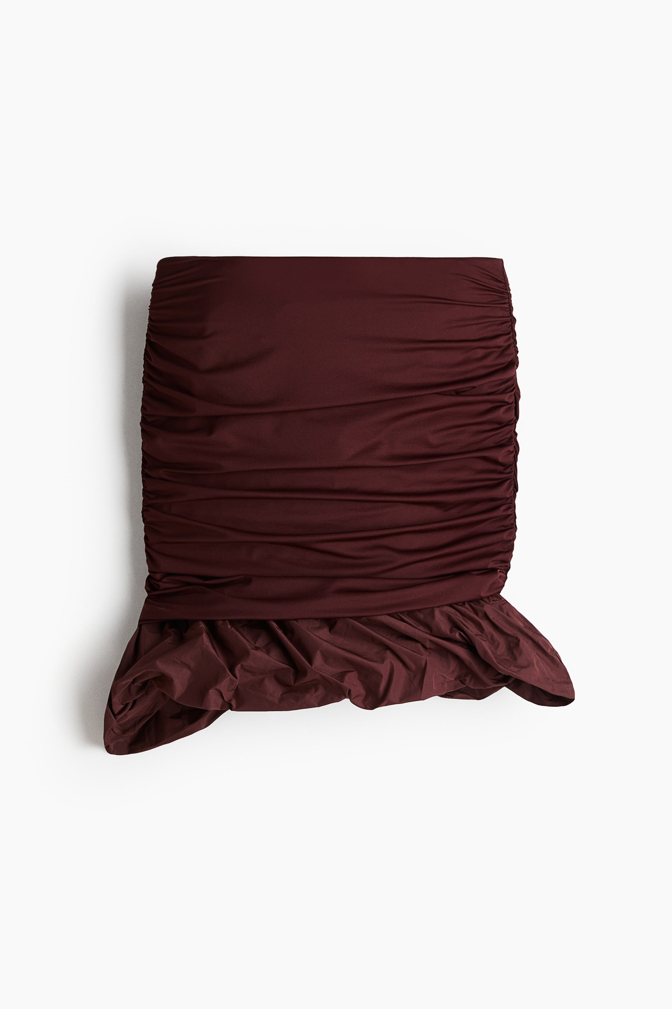Agrandir l'image: Draped skirt - Bordeaux - FEMME | H&M FR 4