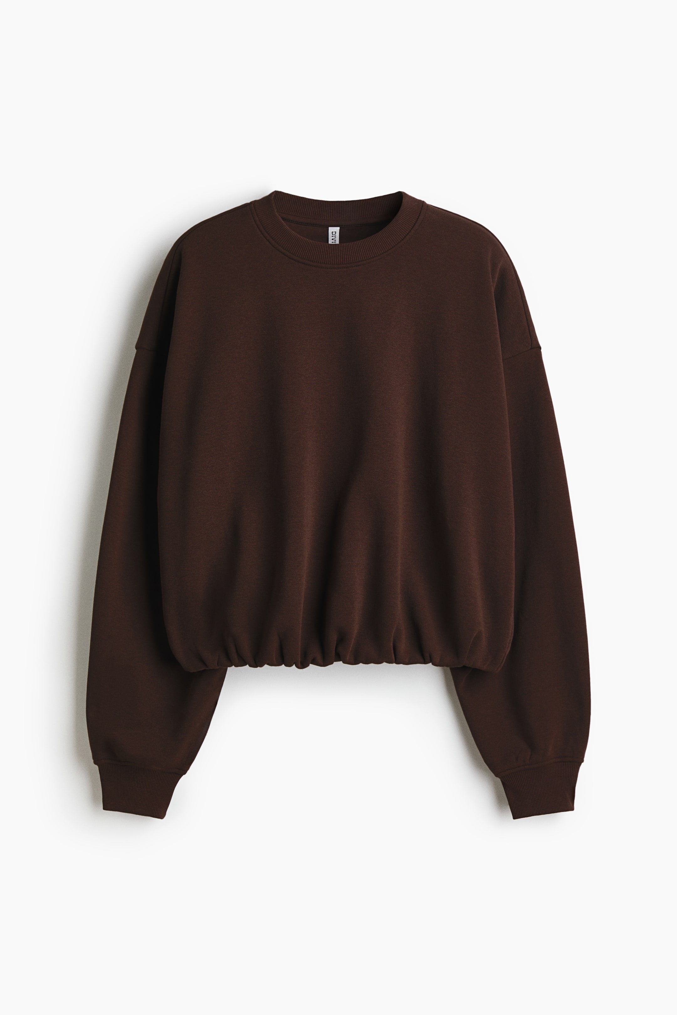Visualizza immagine più grande: Oversized sweatshirt - Marrone scuro - DONNA | H&M IT 5