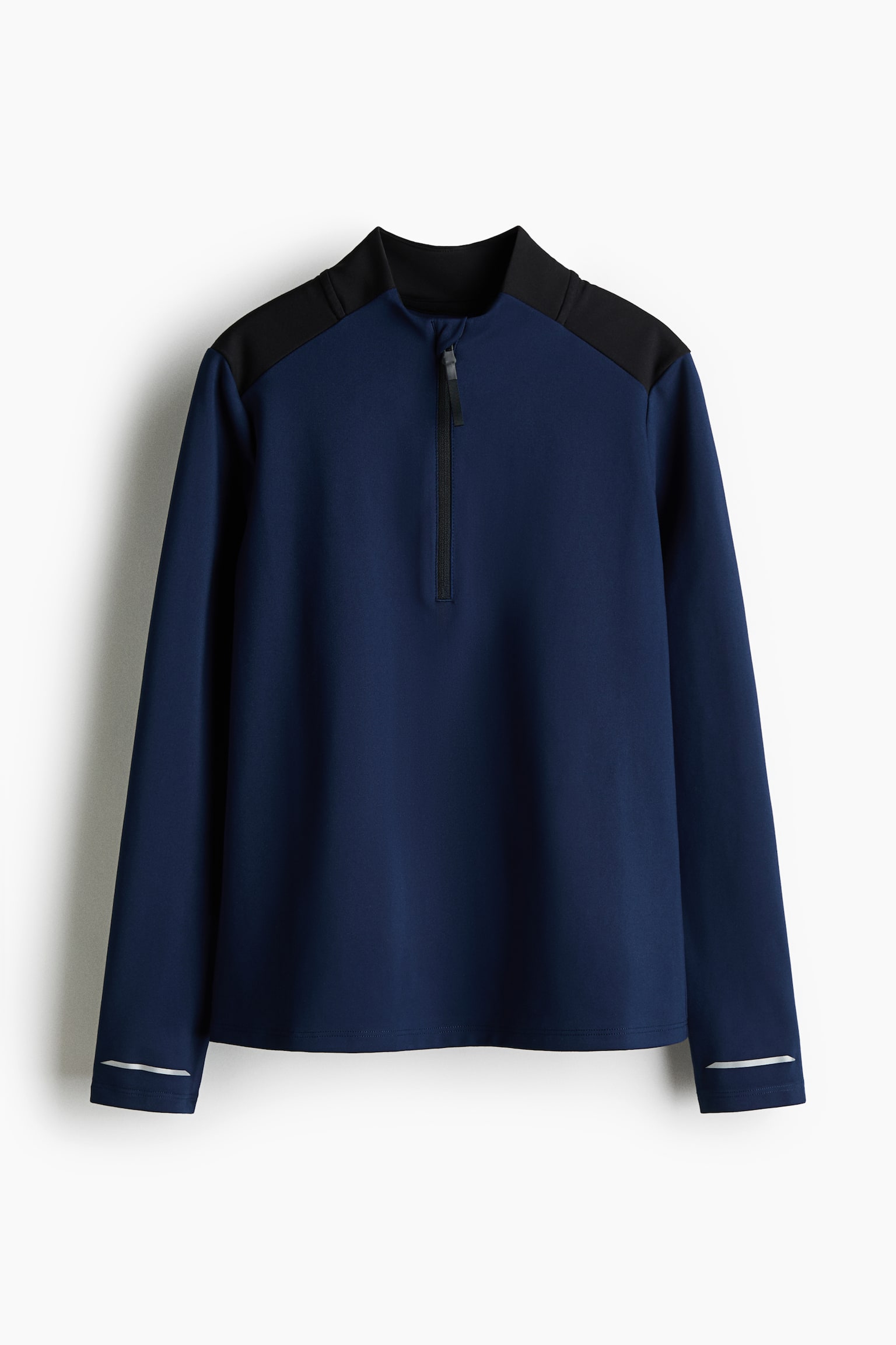 Mid layer football top with DryMove™ - Dark blue/Black - 2