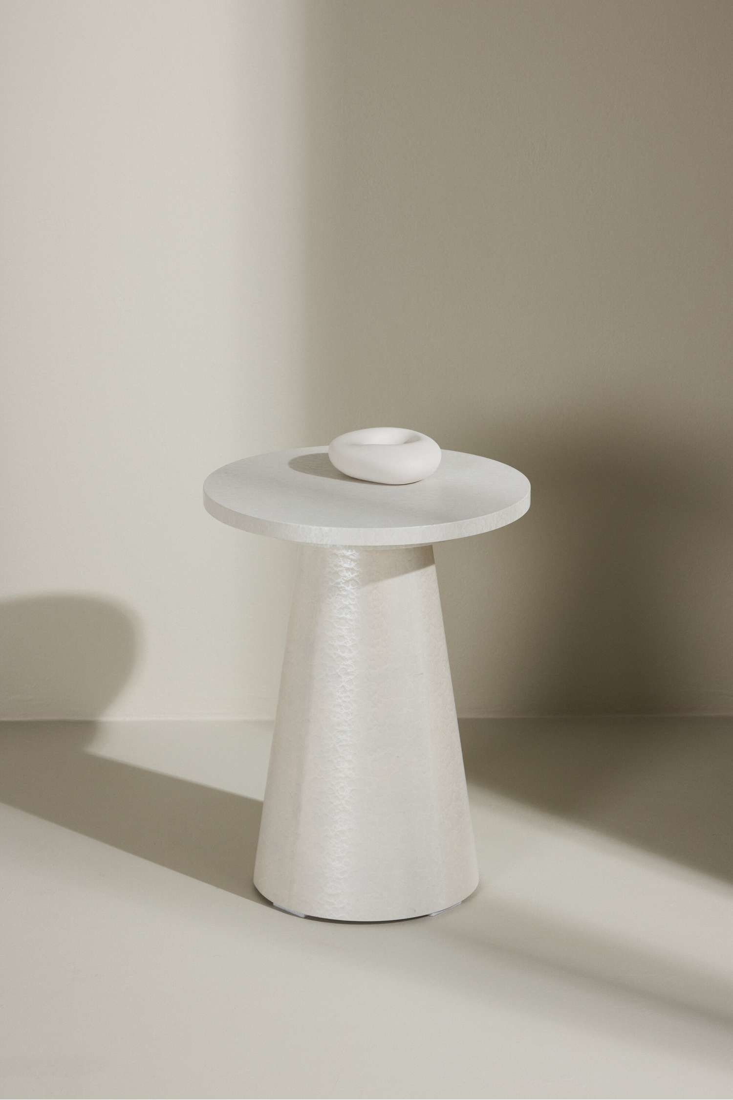 Lanzo Sidebord - Mdf, Blank Hvid