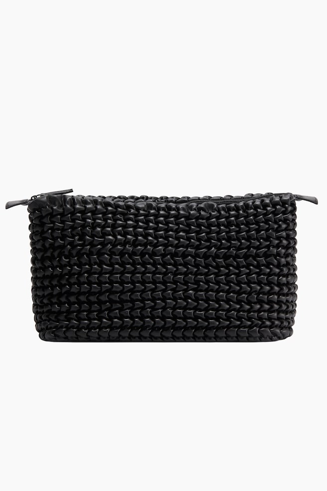 Trousse de toilette matelassée - Noir - 1