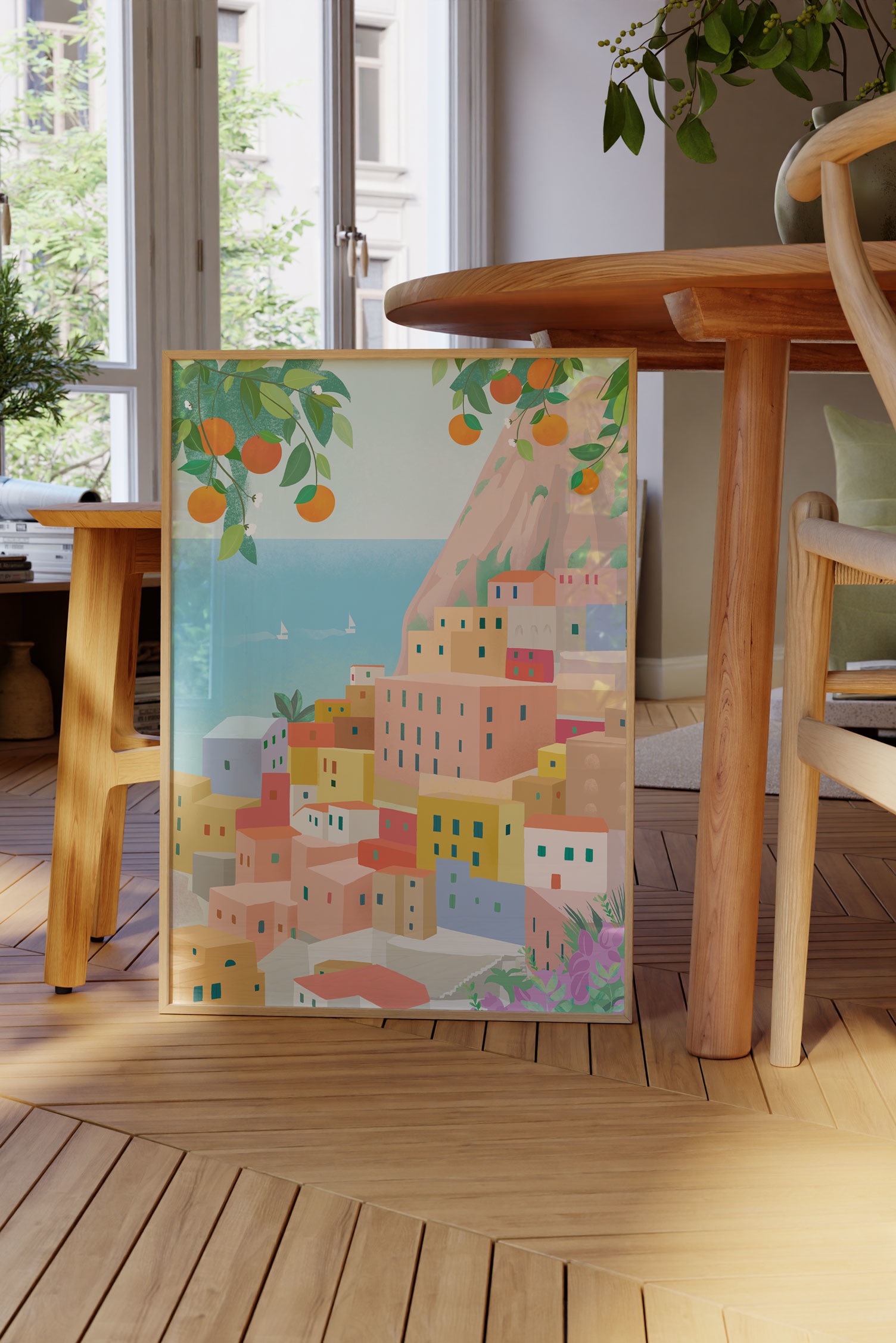 Petra Lizde - Amalfi - Flerfarvet