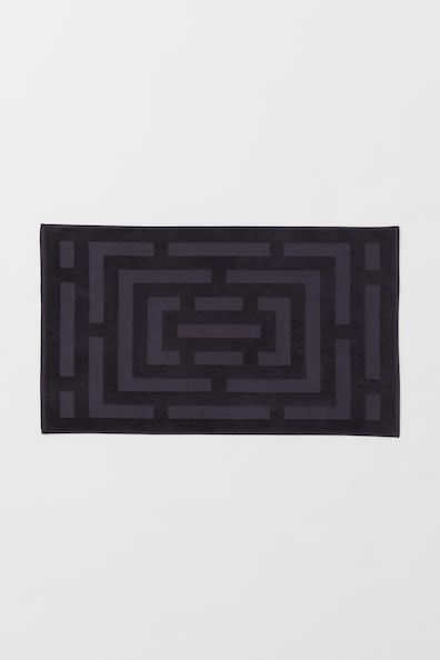 Large Bath Mat - Dark blue - Home All | H&M US
