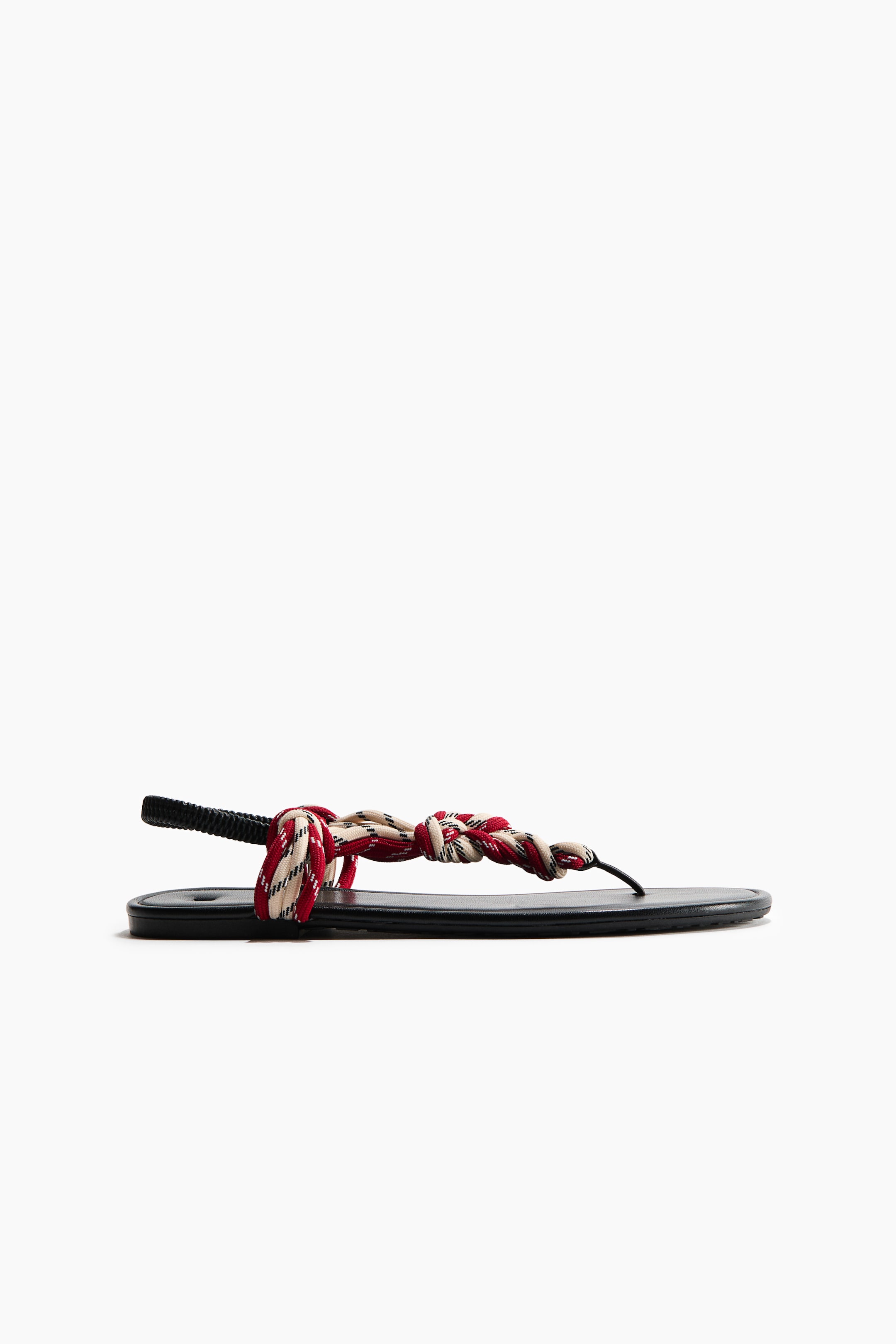 Knot-Detail Sandals
