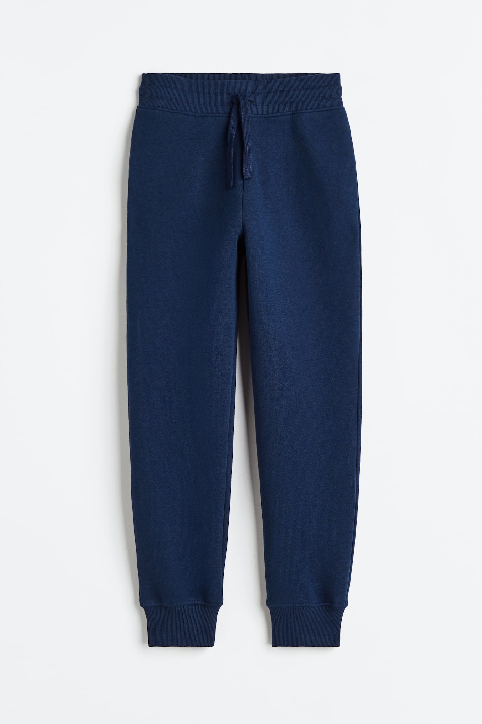 Brushed-inside joggers - Dark blue/Light grey marl/Black - 1