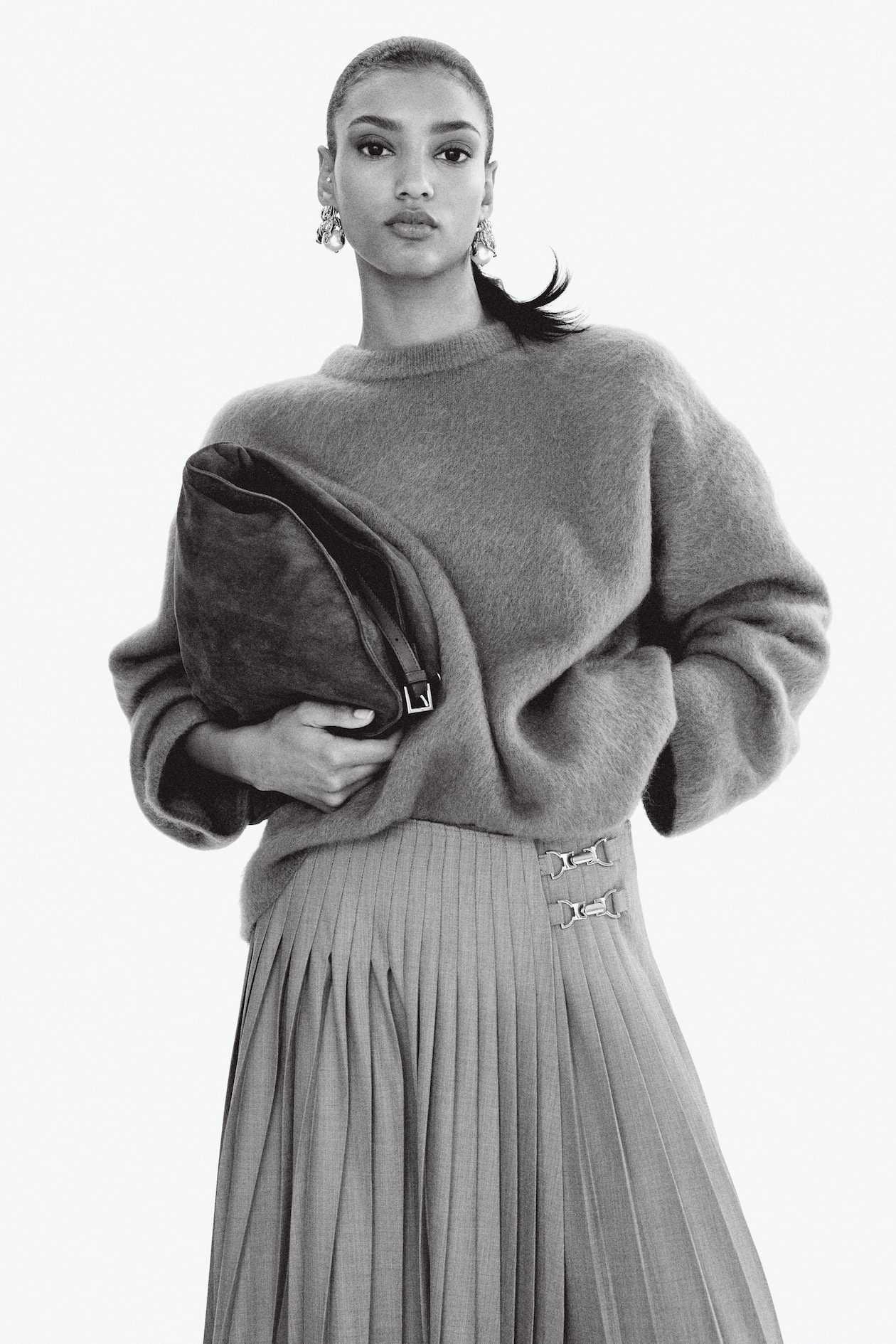 H&M Oversized Mohair-blend Jumper - Premium Selection