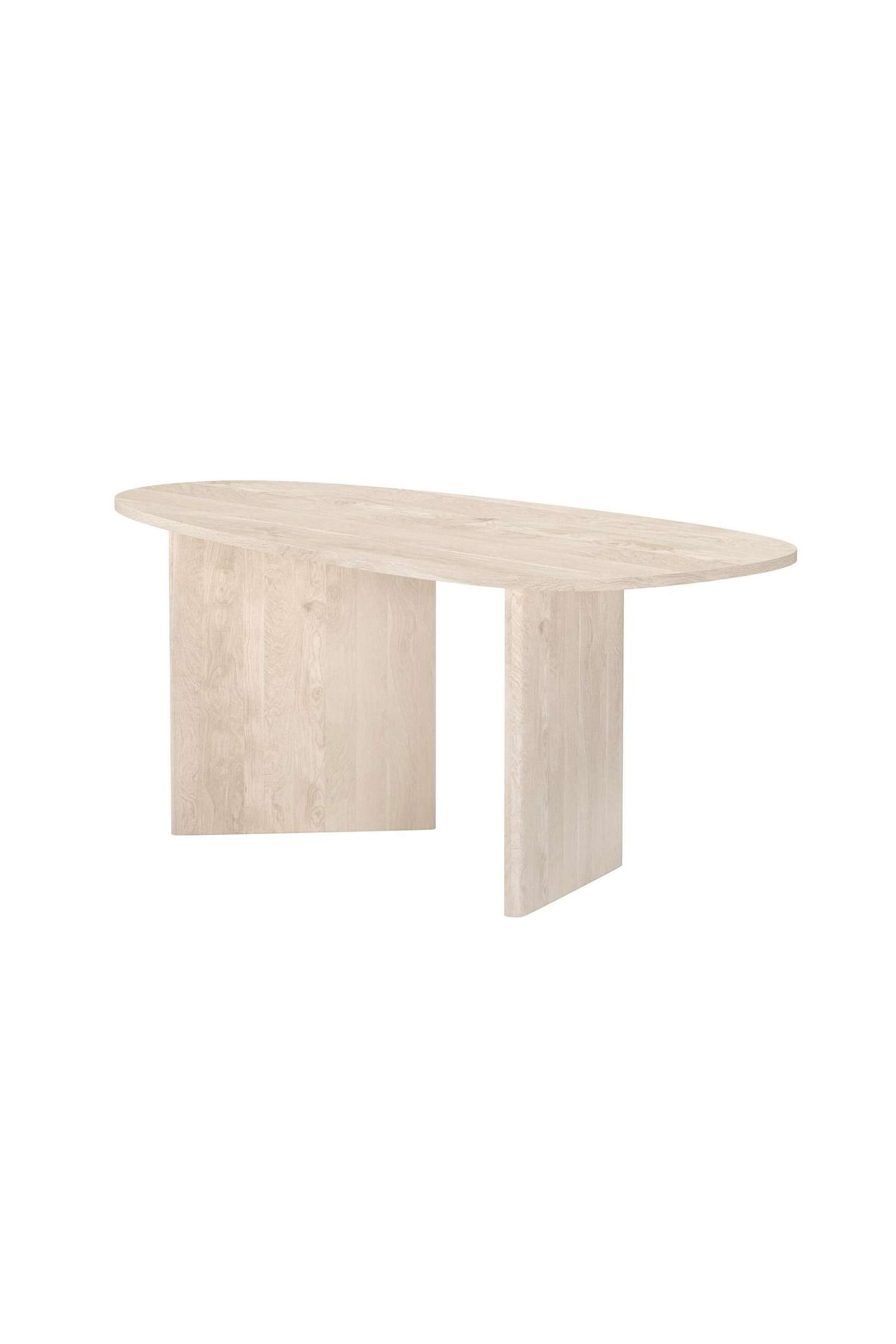 Tavolo Ovale Grönvik-Mdf, Naturale - 4