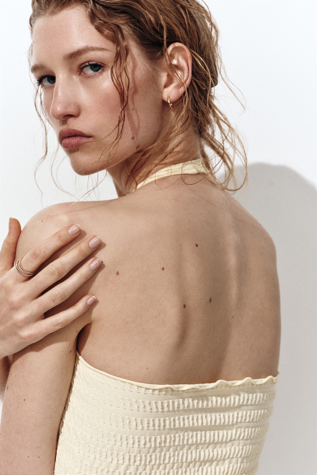 Smocked Halterneck Top - image 4