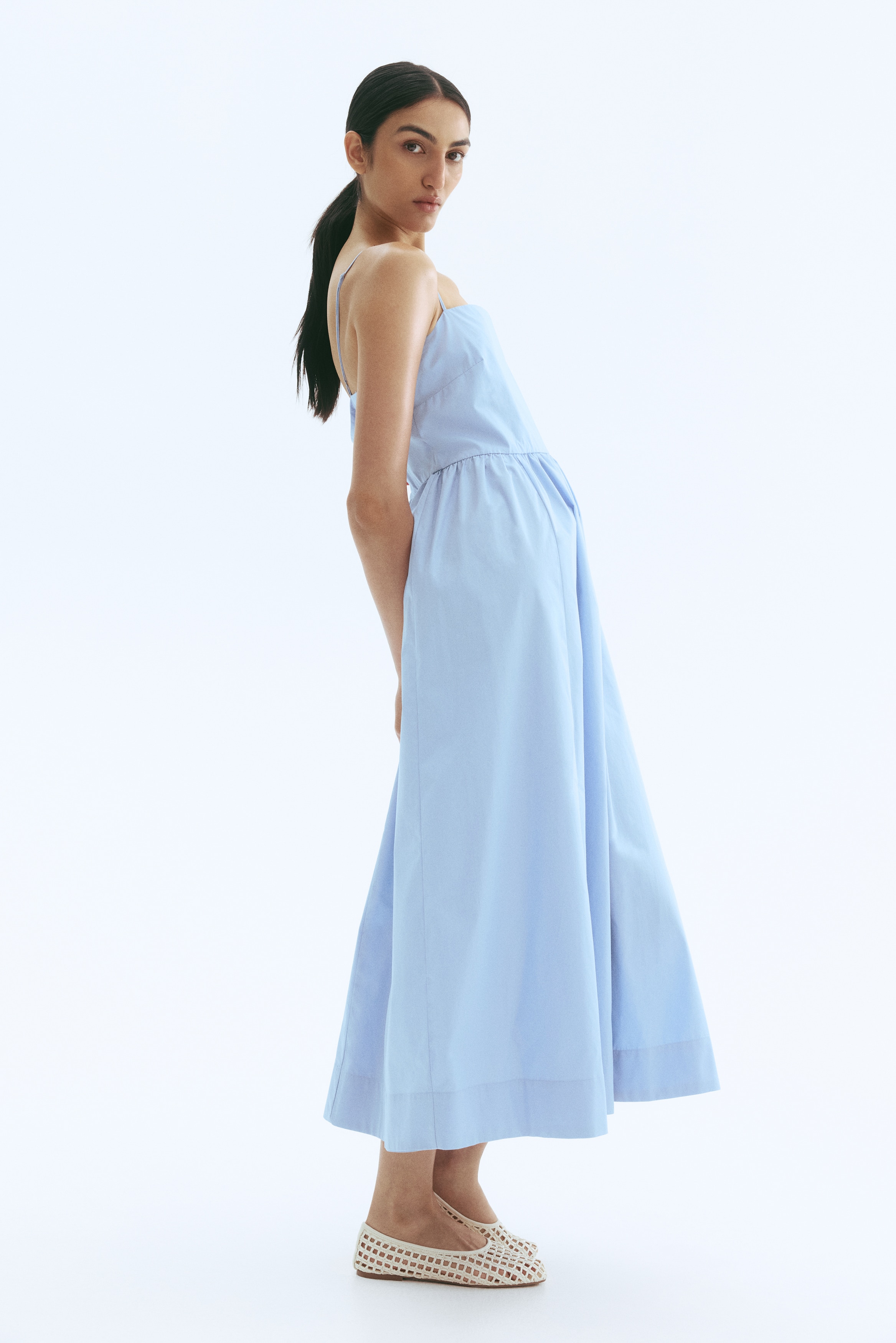 Cotton strappy dress