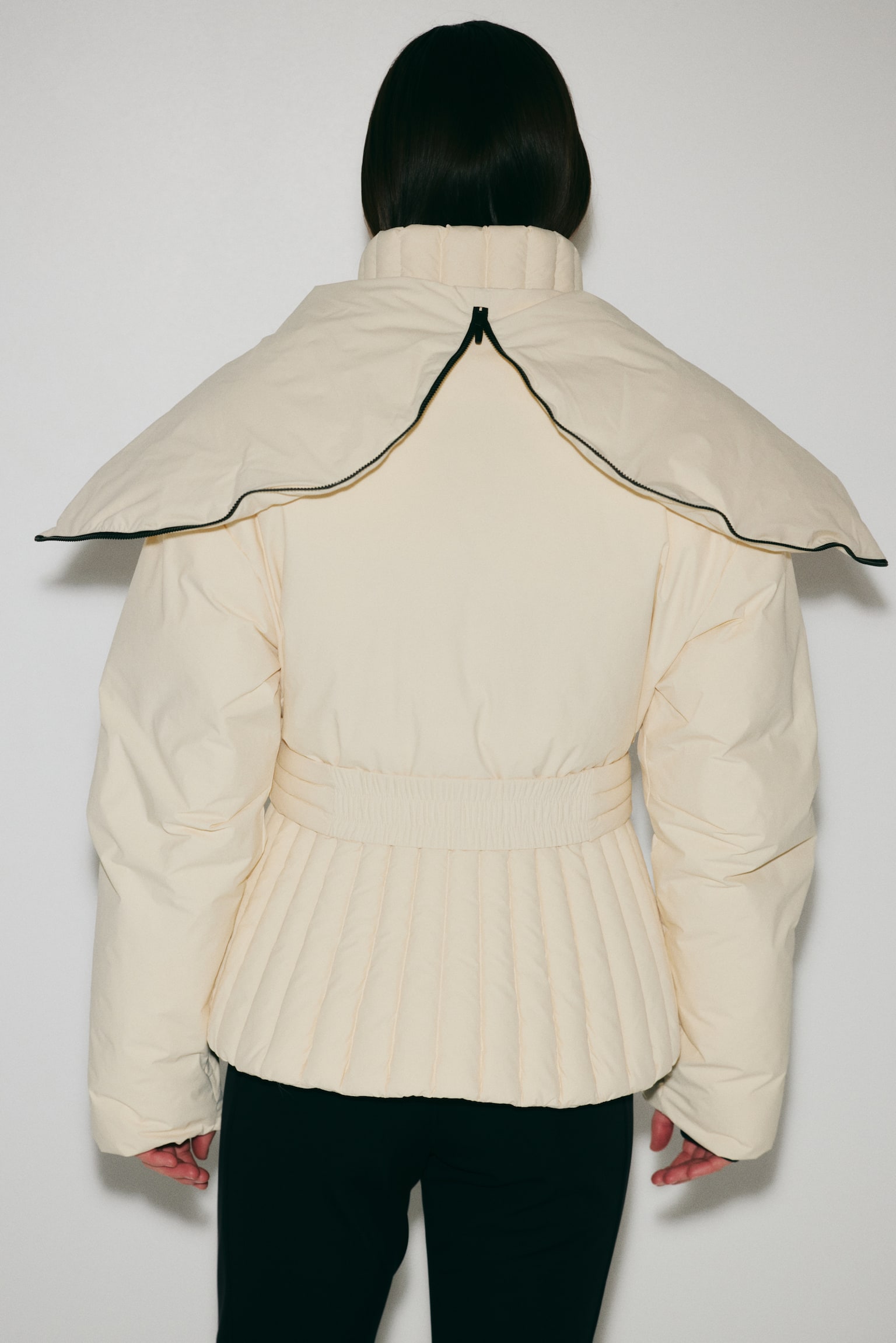 Padded ski jacket with ThermoMove™ - Beige/Black/Aubergine purple - 6