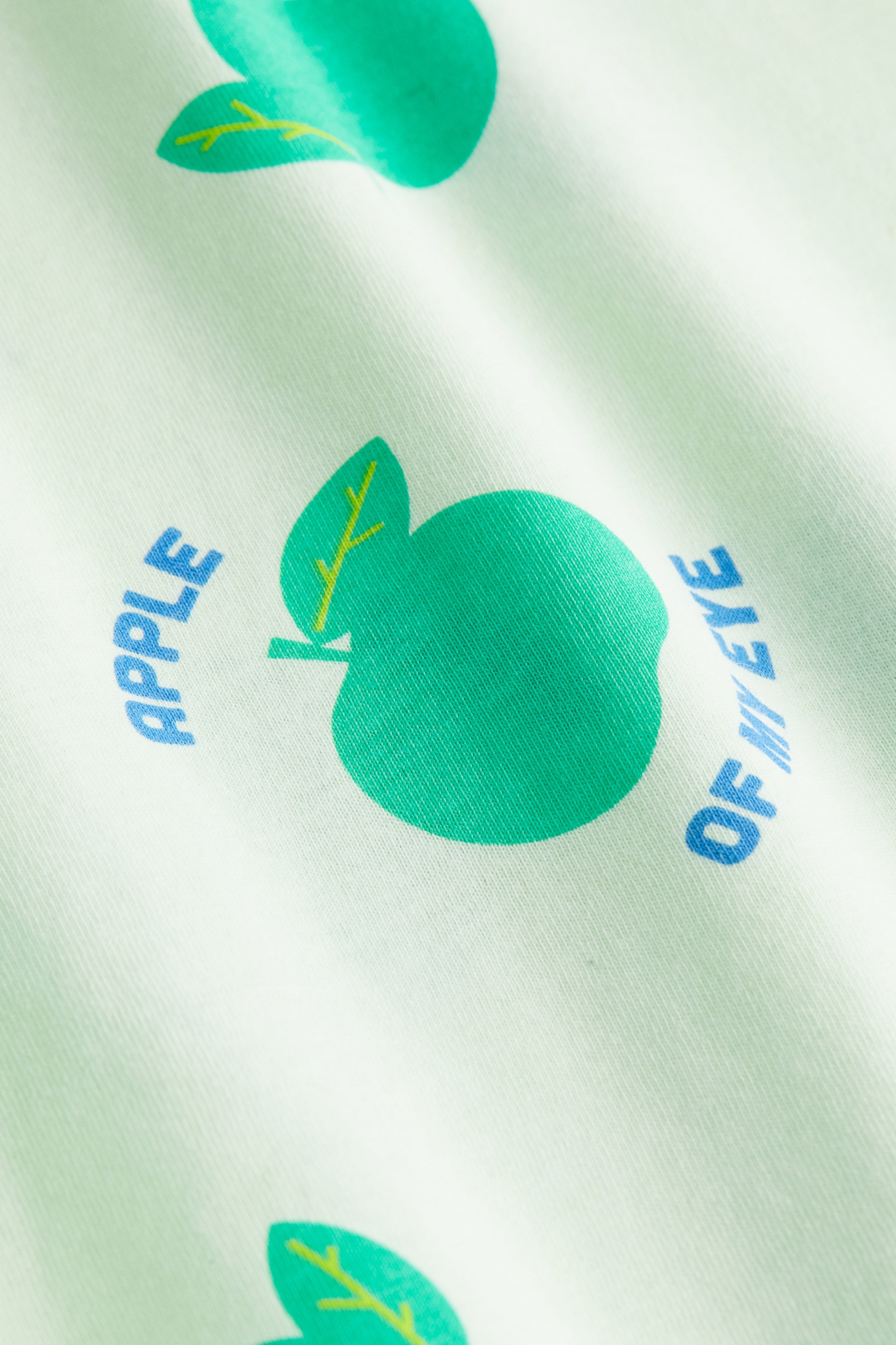 Ingrandisci l'immagine: Camicia da notte in cotone - Verde chiaro/mele - DONNA | H&M CH 2