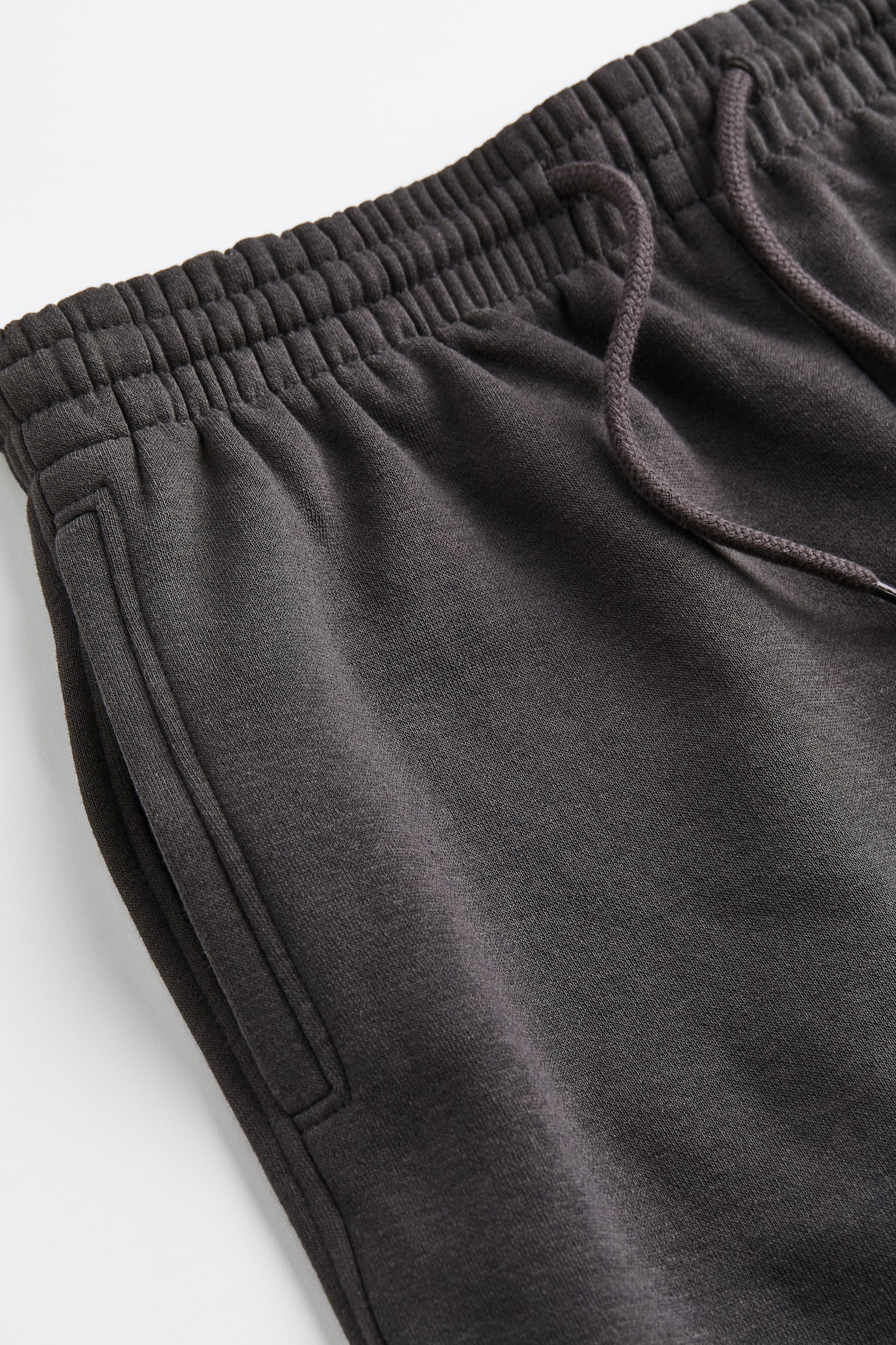 High-waisted joggers - Dark grey/Black/Dusty pink/Dark red/Navy blue/Light blue/Light turquoise/Light grey marl/Light pink/Dusty green/Dark grey/Light beige/White/Light beige marl/Pink/Mint green/Bright blue/Light blue/Light purple/Cerise/Light greige - 2