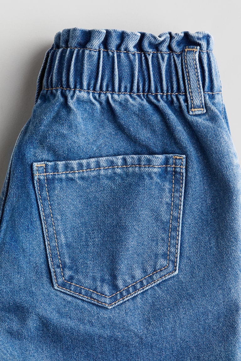 Loose-Fit Tapered Jeans Denim blue/Aristocats Kids H&M US