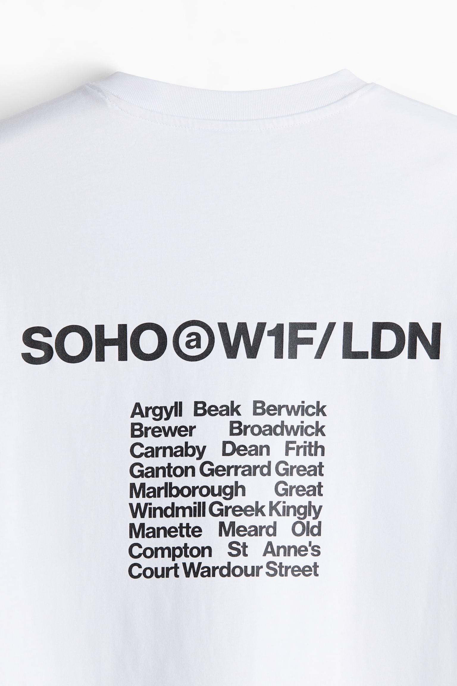 Loose Fit Printed T-shirt - White/Soho/White/Los Angeles/White/Fairfax/Black/Soho Heights/Steel green/Soho Heights/Beige/La Brea/White/Los Angeles/Dark grey/Brick red - 6