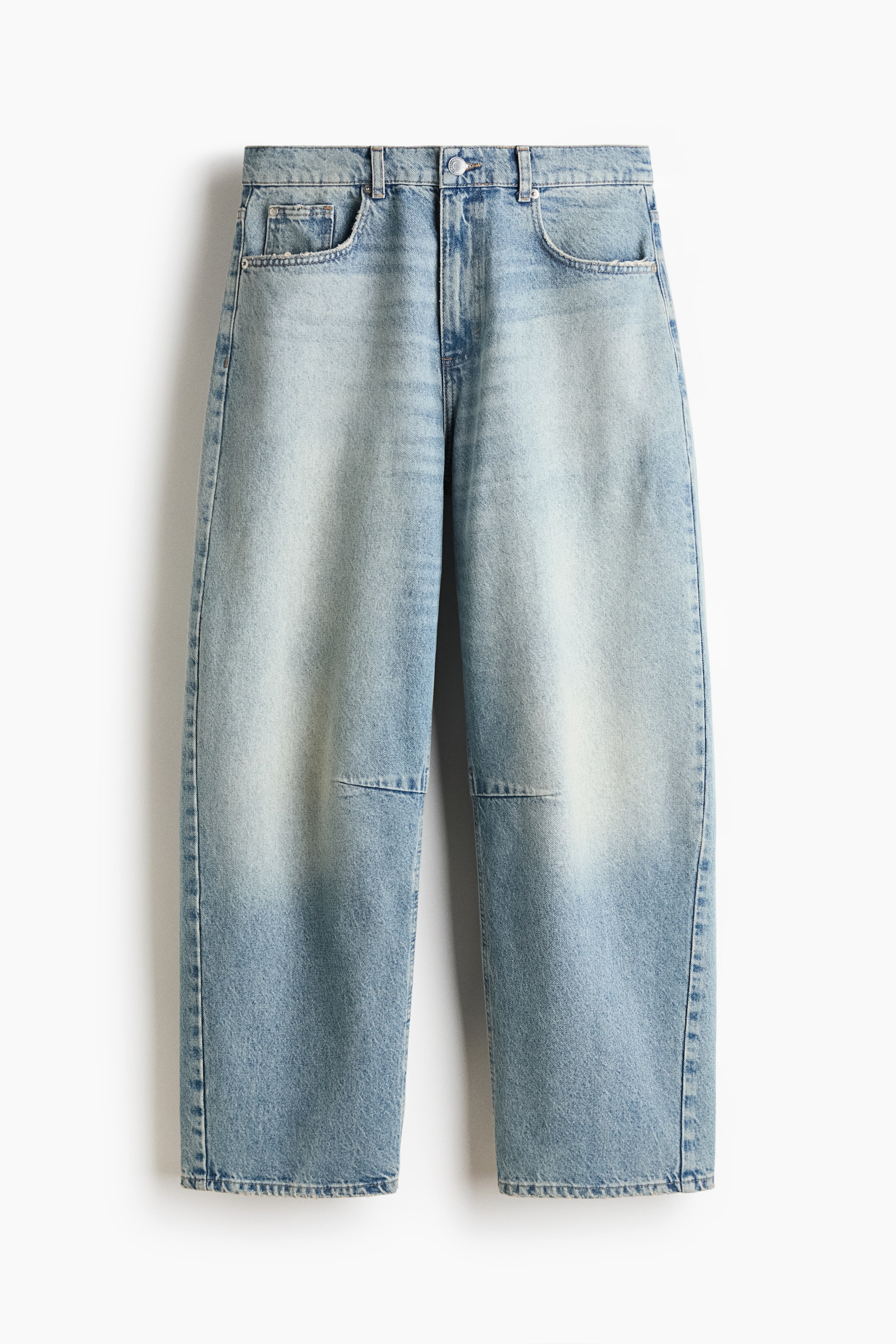 Baggy Barrel-Leg Jeans