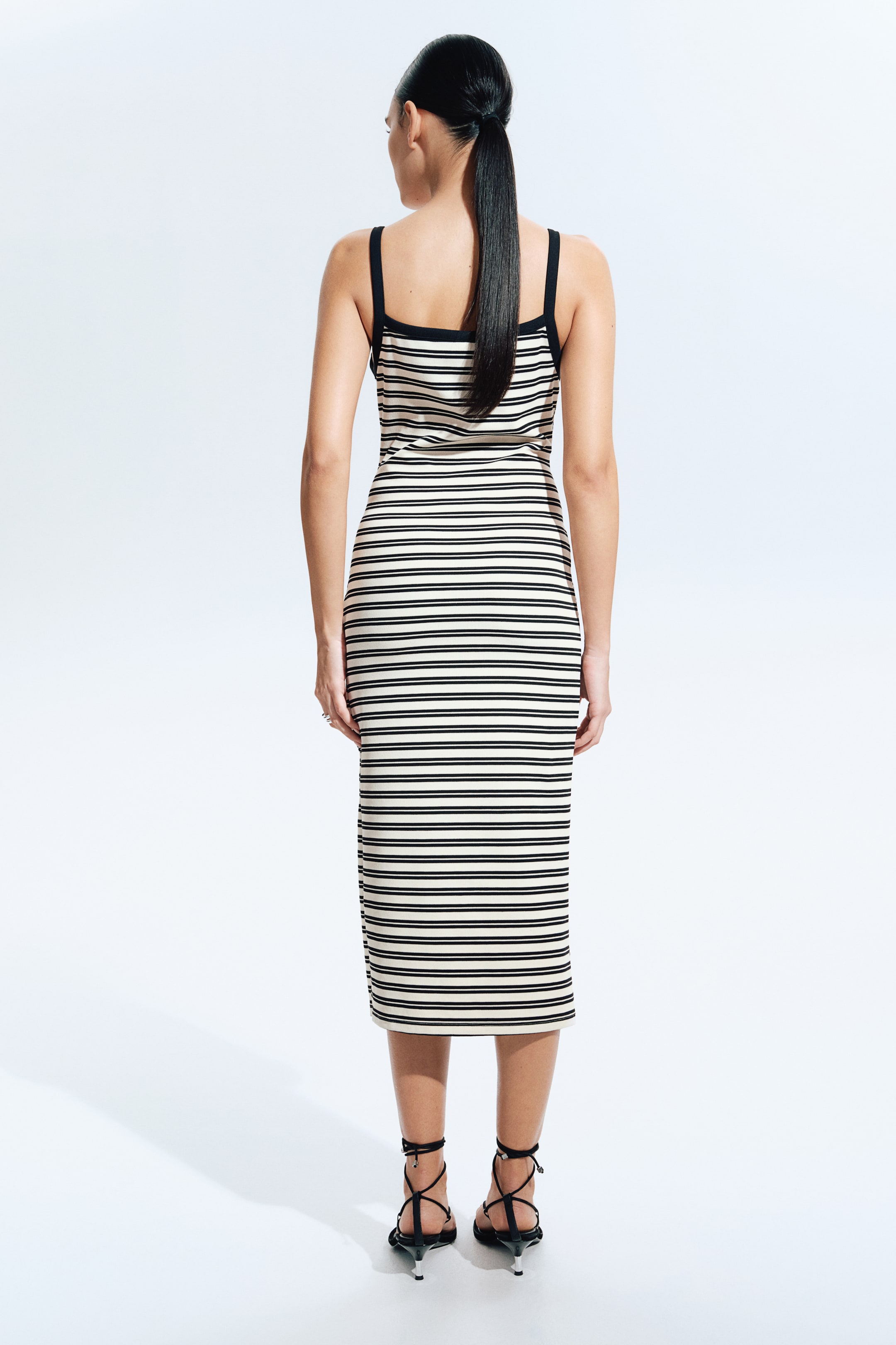 Ribbed Sleeveless Dress