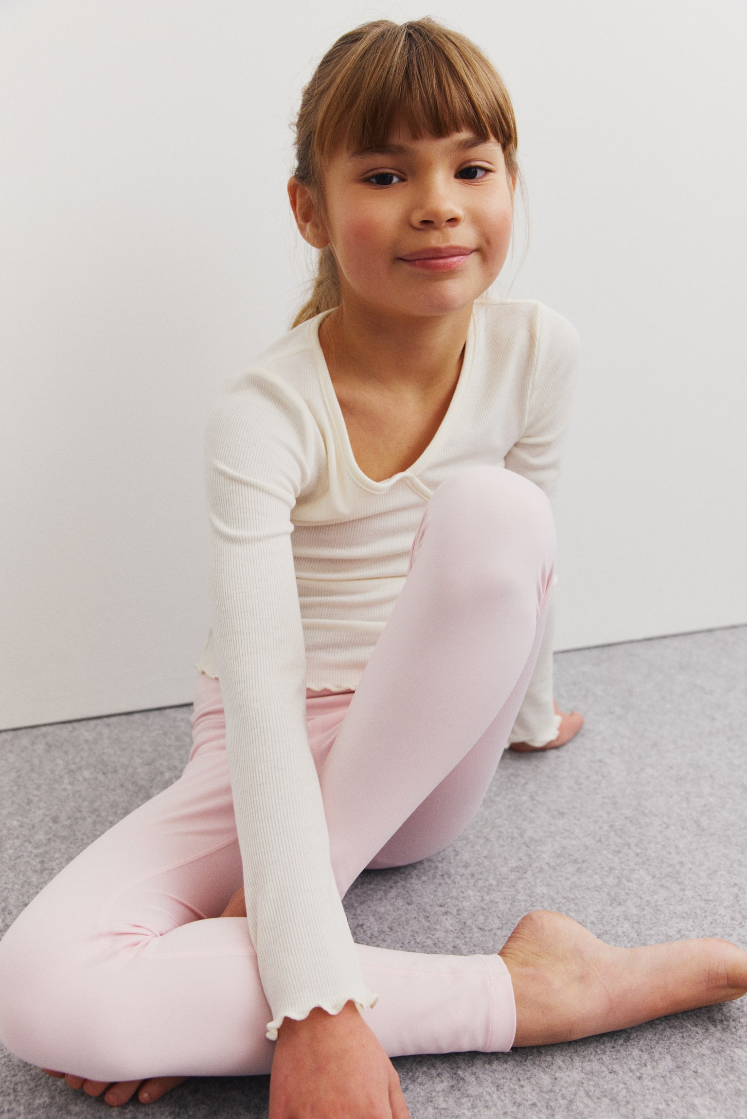 Спортивні легінси SoftMove™ - Світло-рожевий/Чорний/Приглушений фіолетовий/Темно-рожевий/Рожевий - 4