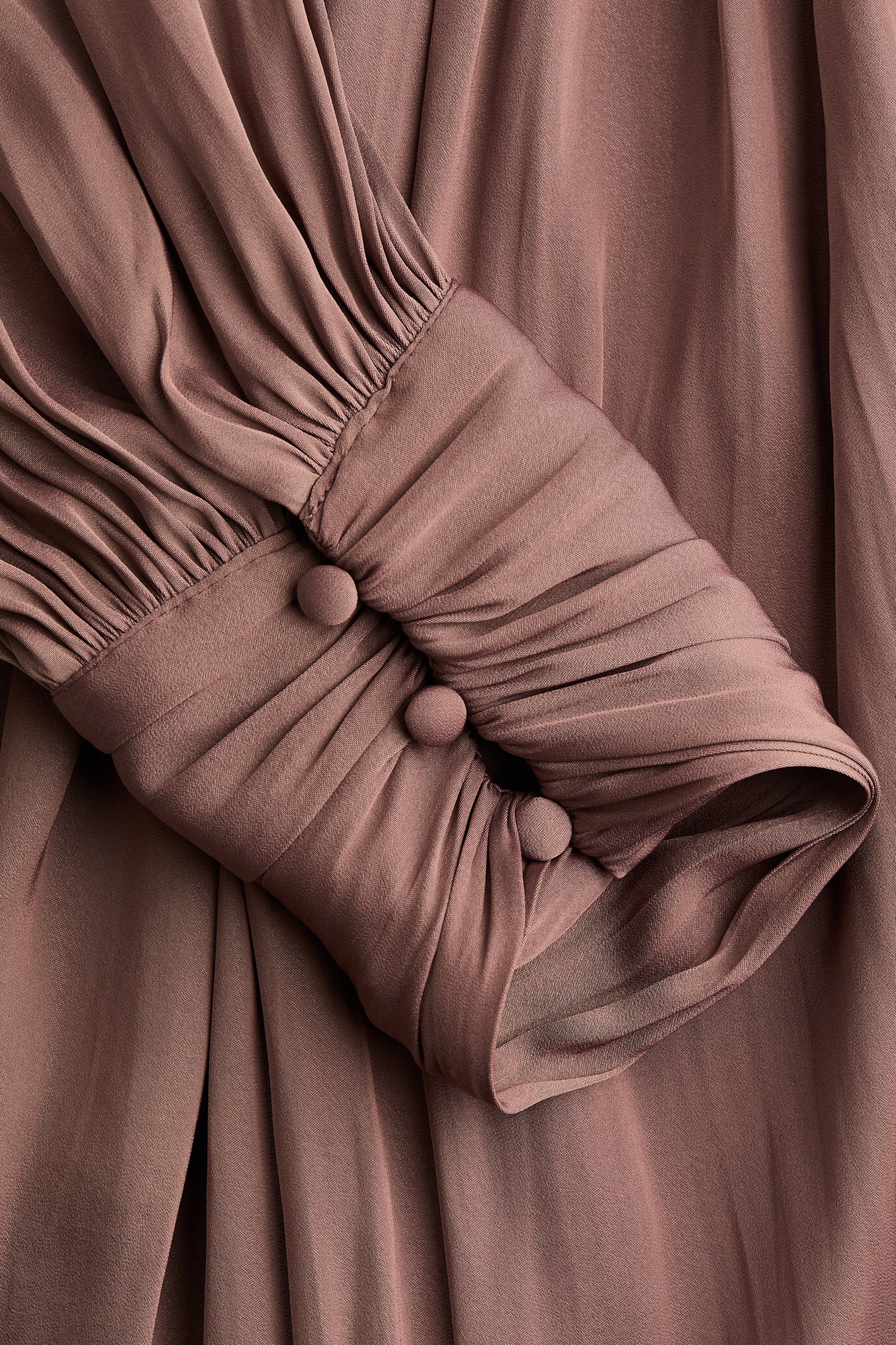 Balloon-Sleeved Blouse