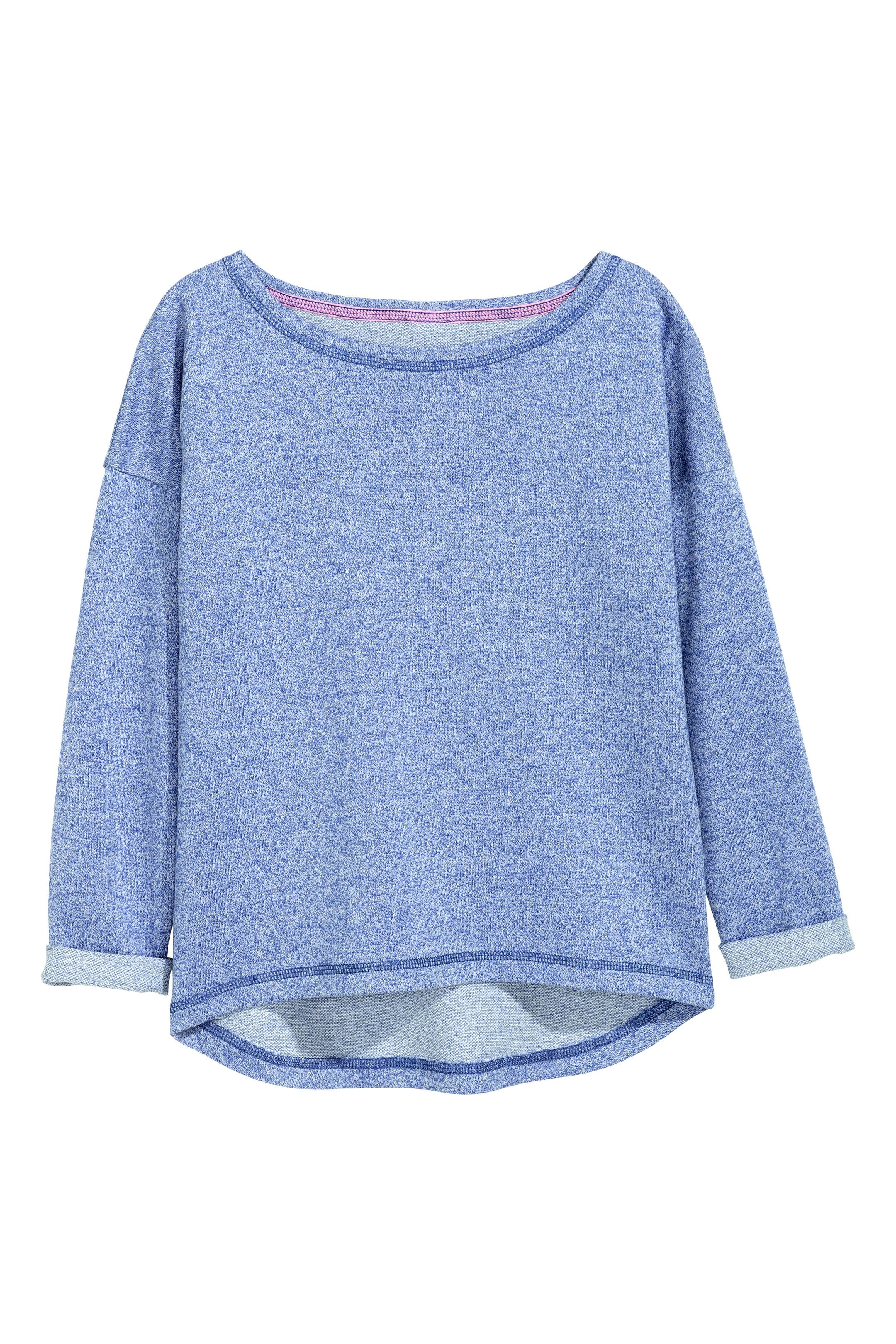View larger image: Sweatshirt - Blue marl - Kids | H&M GB 1