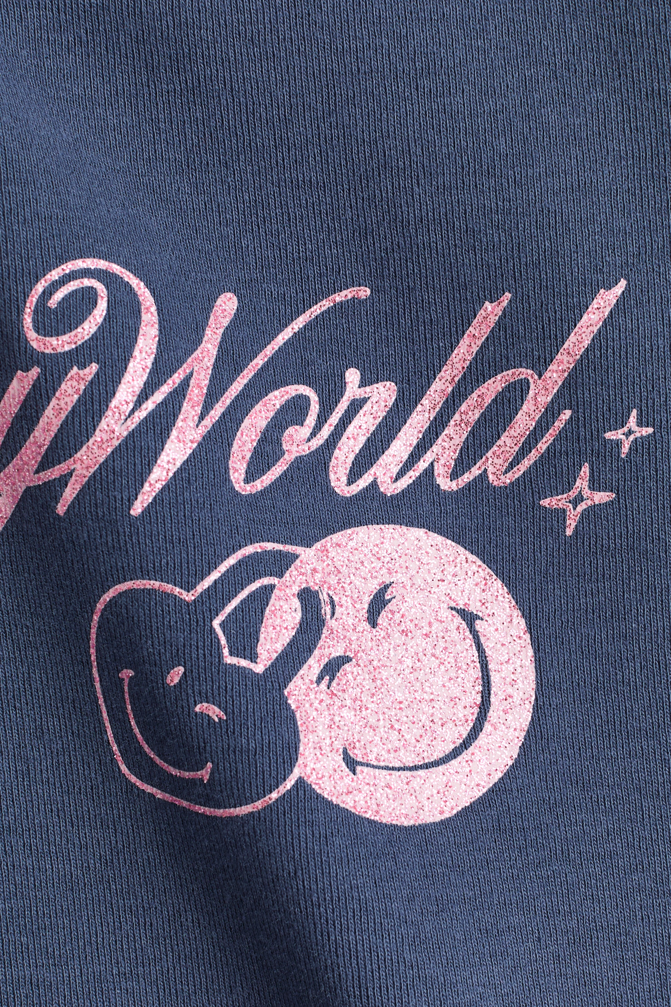 T-shirt en coton avec motif imprimé