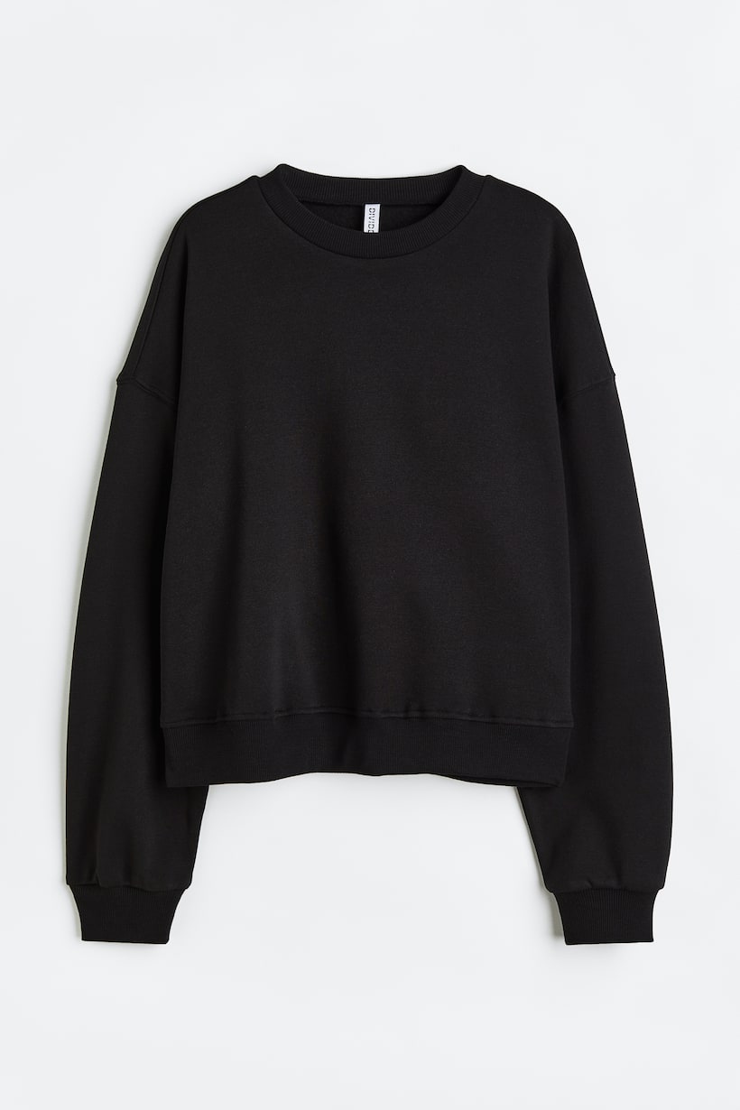 Zara 2025 Champion Sweater Zwart Zara Dames Hoodie's Shop