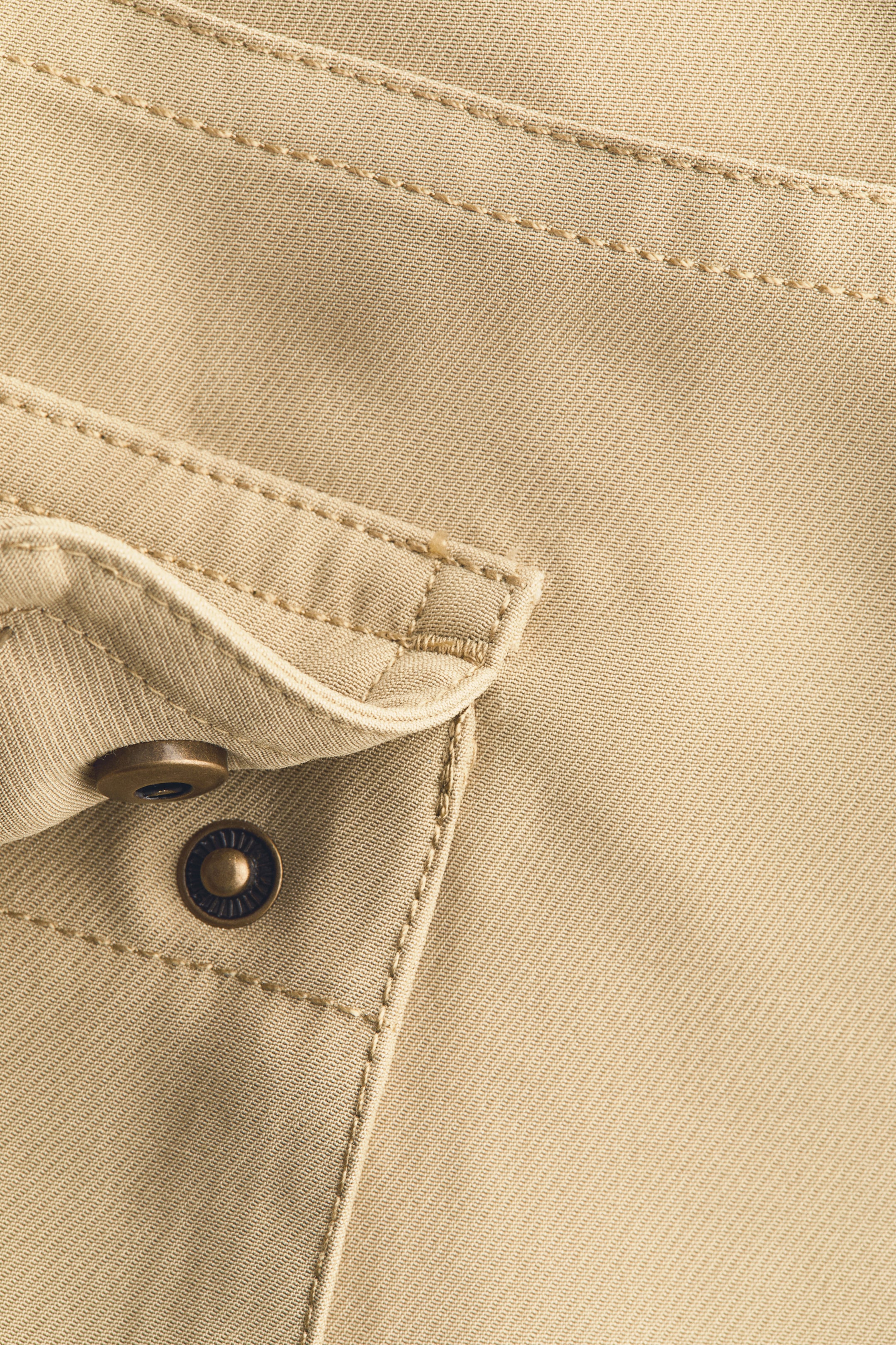 Belt-Detail Wrap Skort