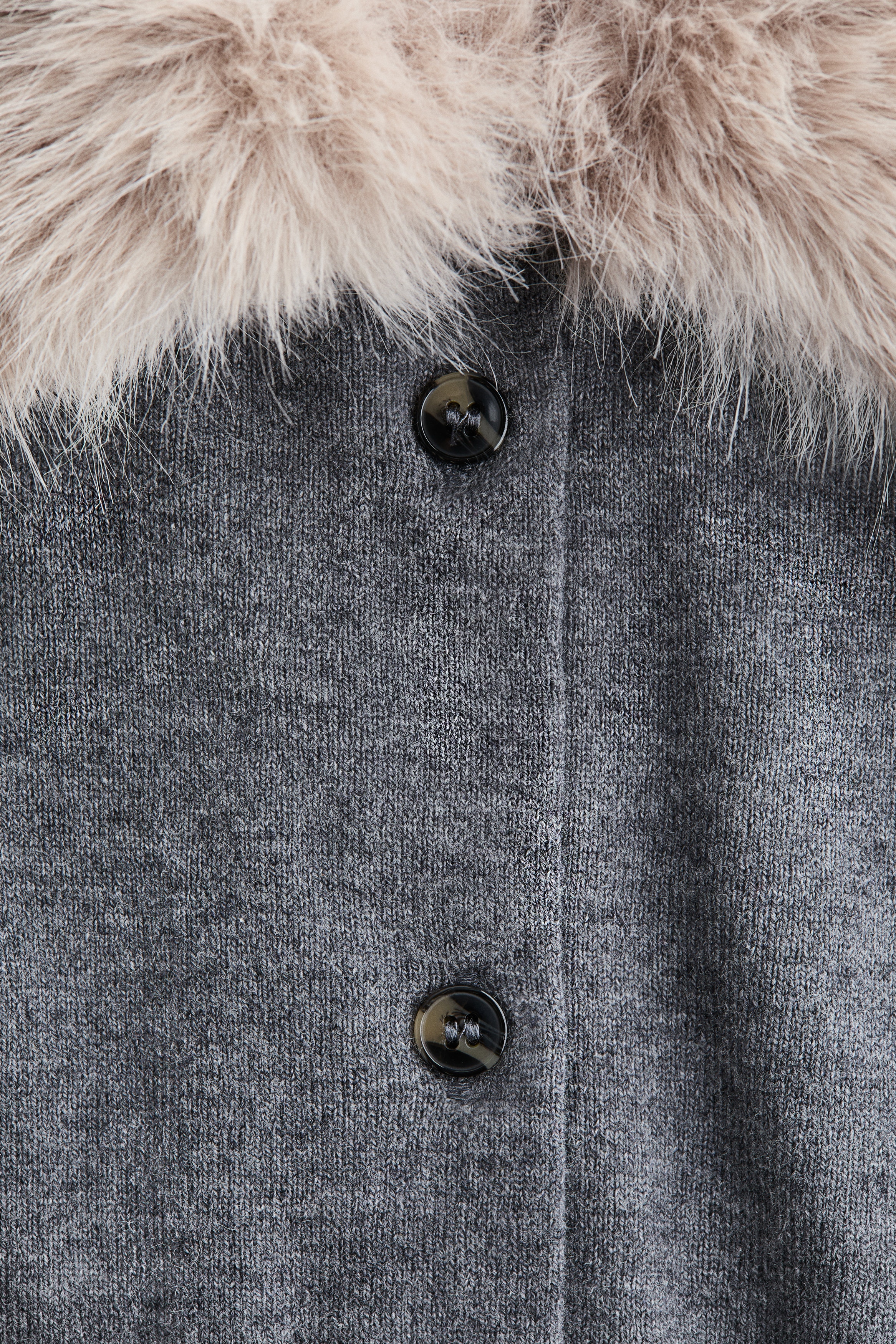 Collared cardigan