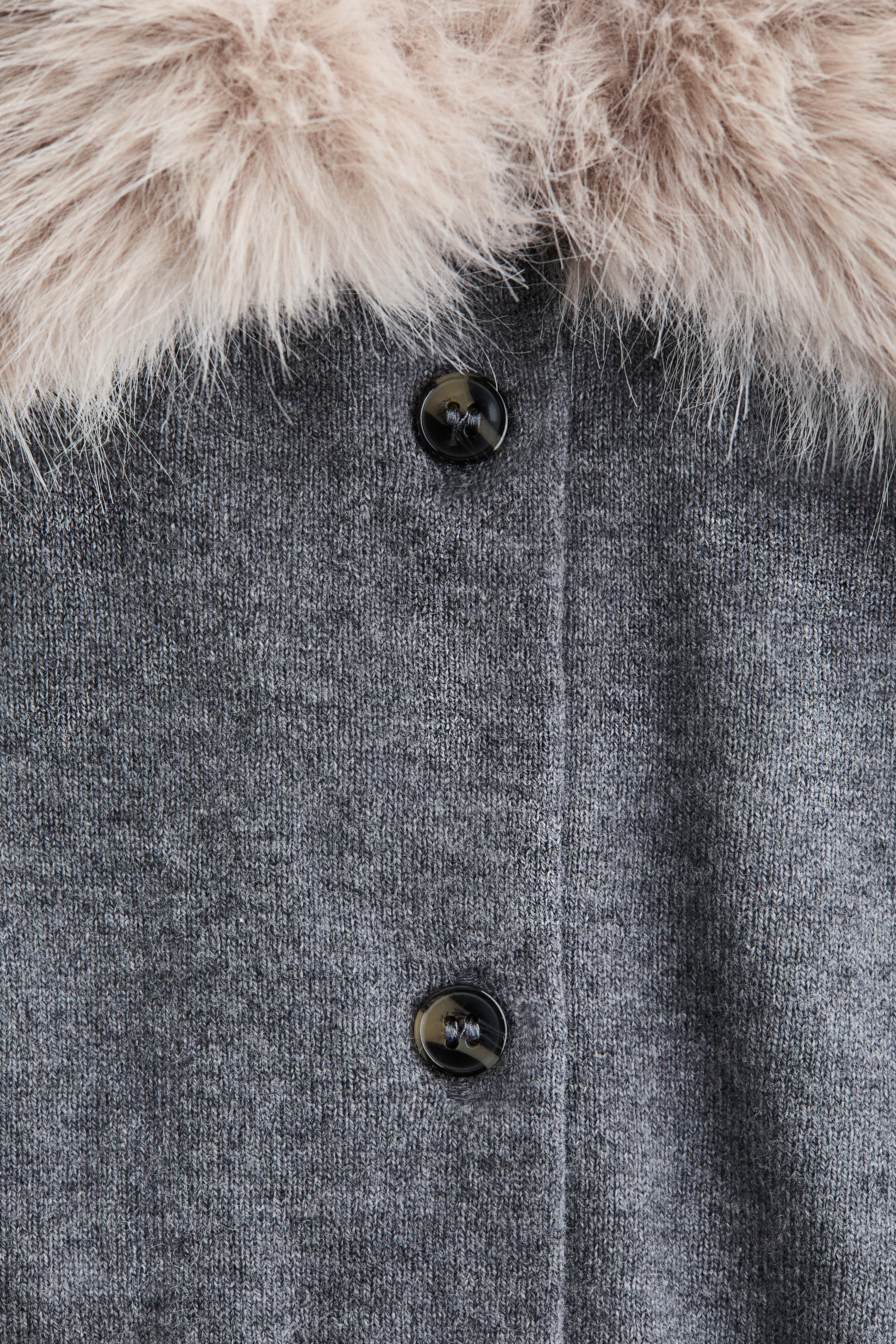 View larger image: Collared cardigan - Dark grey - Ladies | H&M IN 2