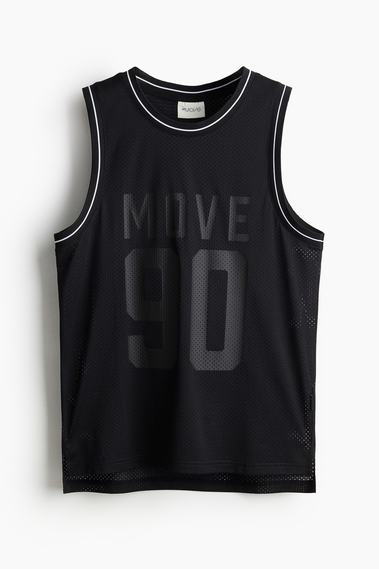 Loose Fit Basketball Tank In DryMove™ - Black/Move 90 - 2