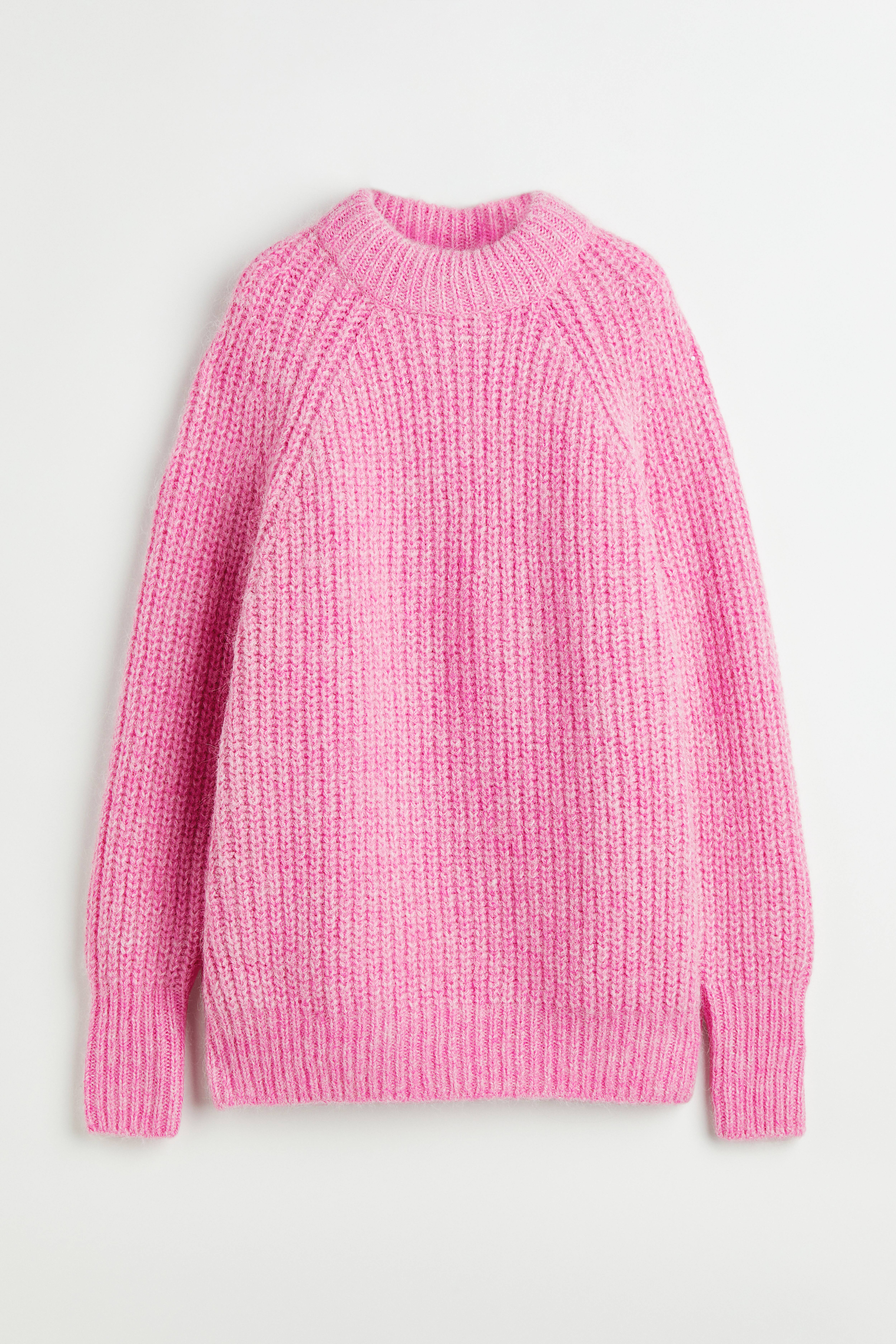 Wool blend Rib knit Sweater