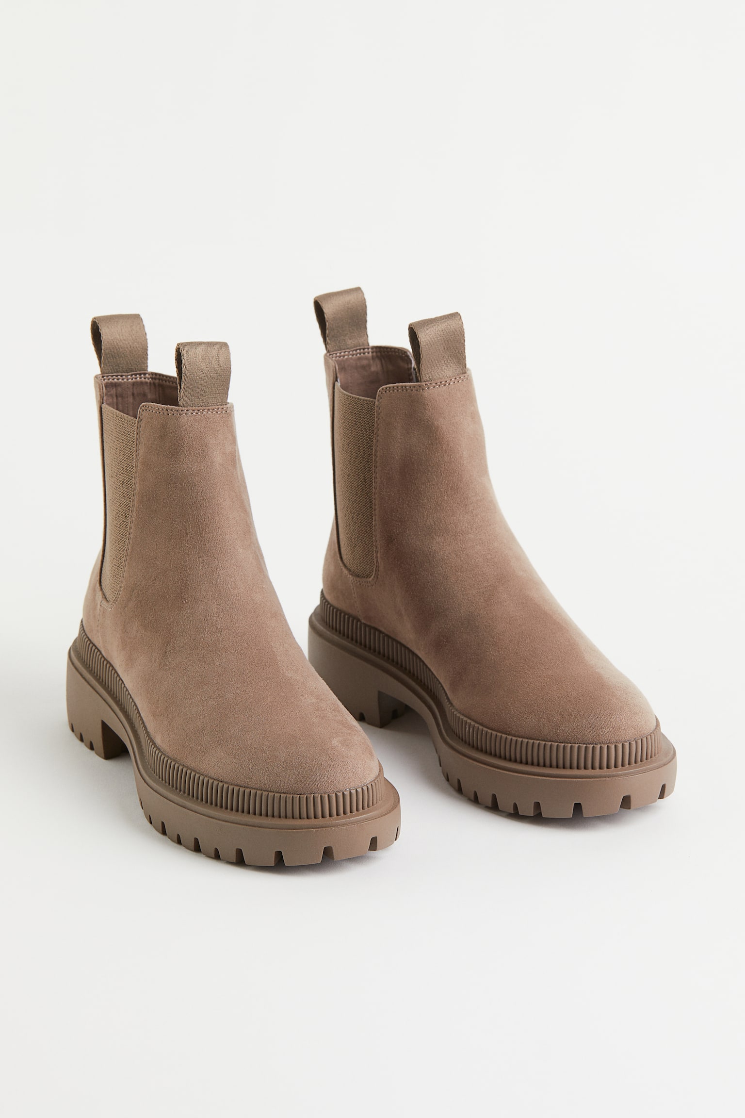 Chelsea Boots - Beige/Black - 2