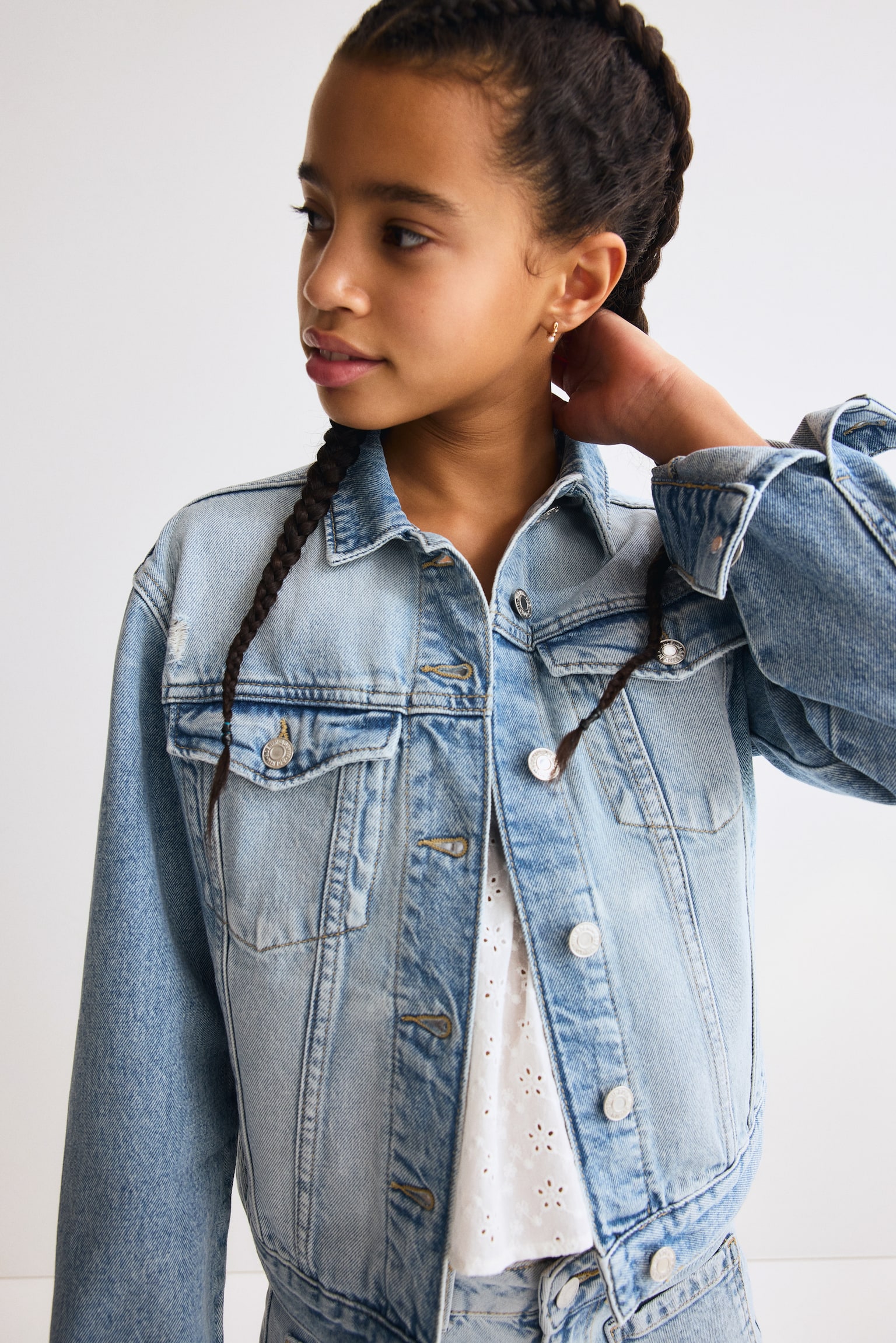 Denim jacket - Light denim blue/Denim blue/Denim grey/Blue/Denim blue - 4