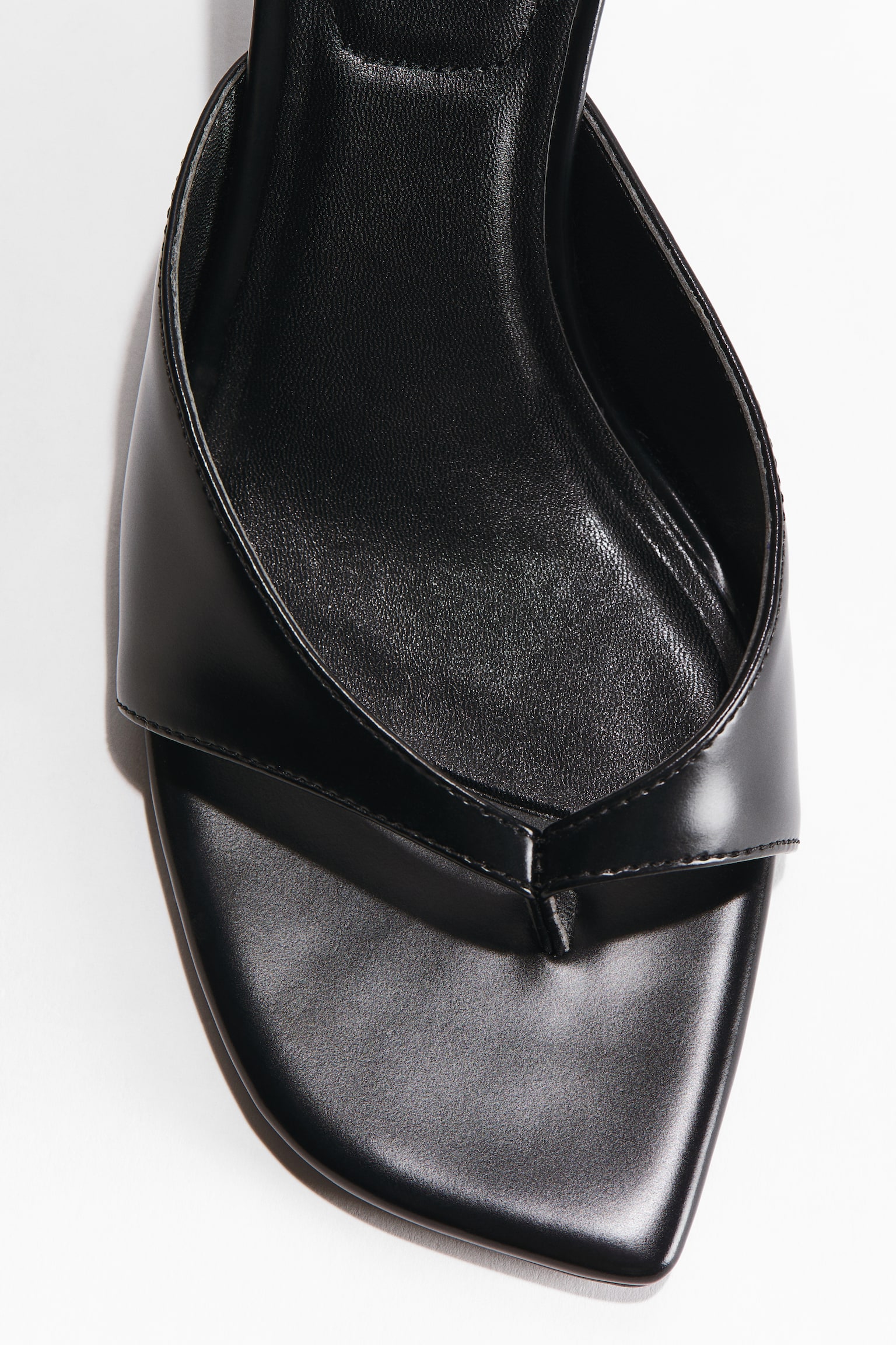 Wedge-heeled sandals - Black - 5