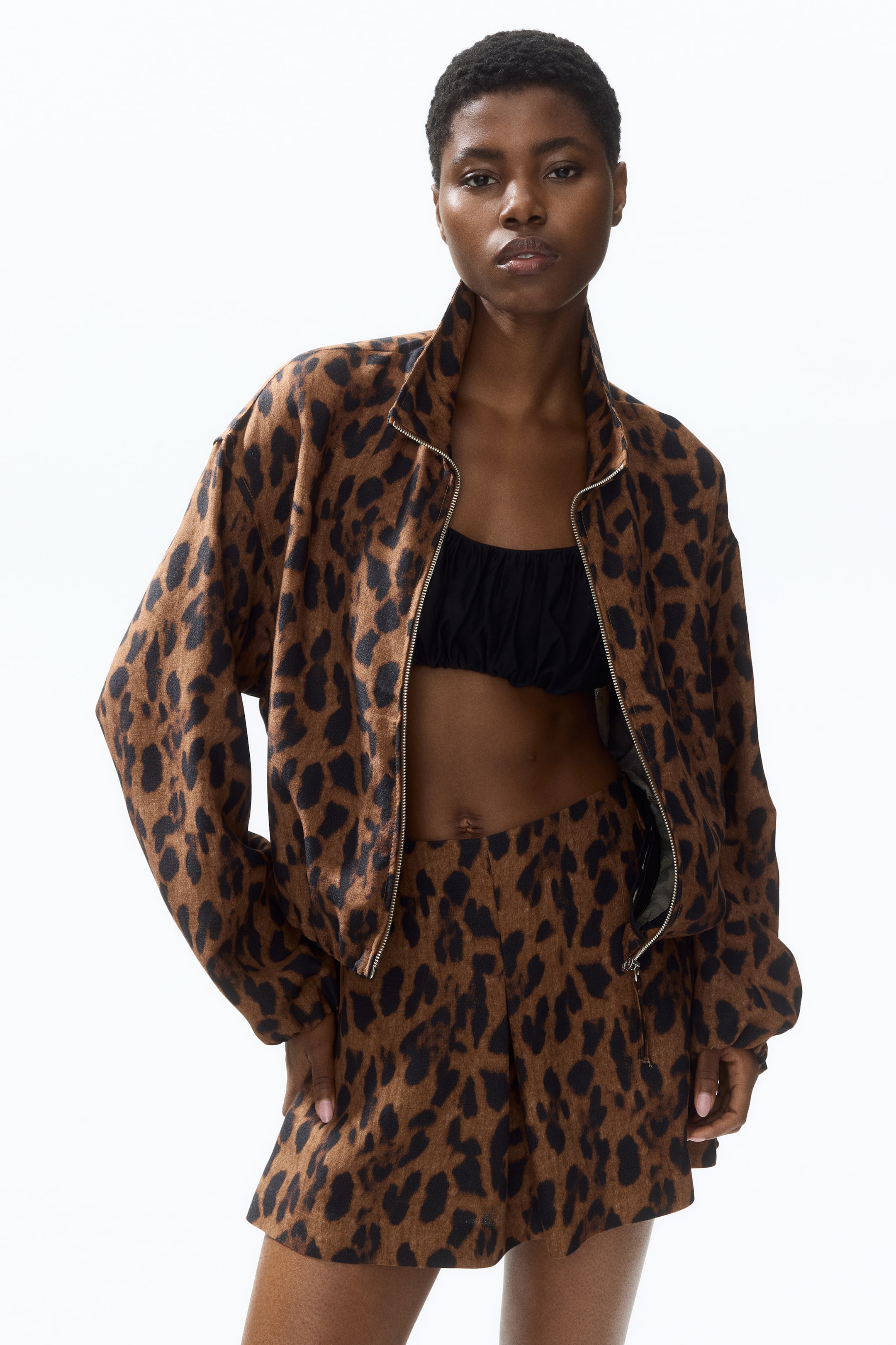 Jupe-short avec boucle