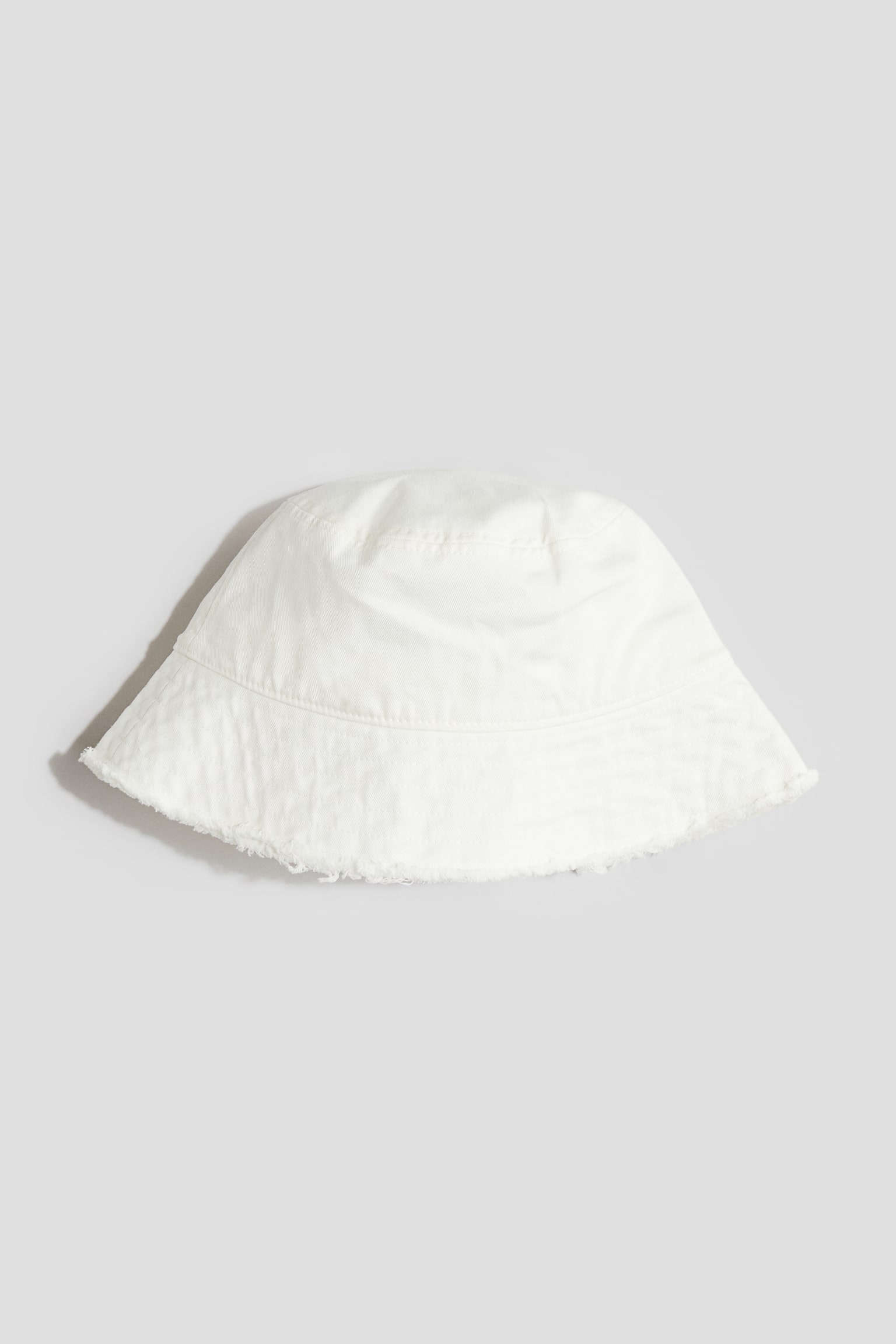 Twill bucket hat - White/Lilac - 1