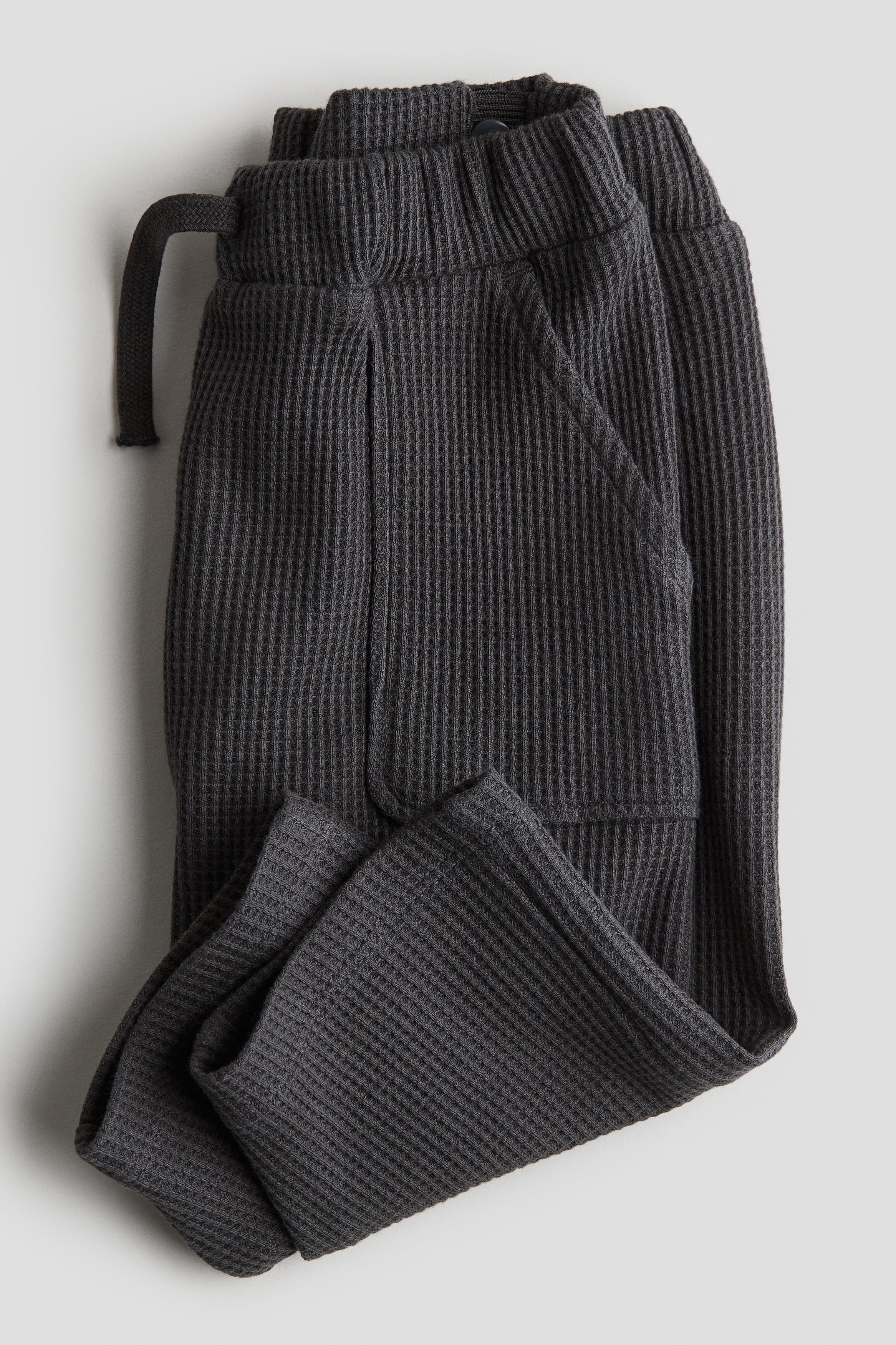 Waffled Cotton Joggers by H&M
