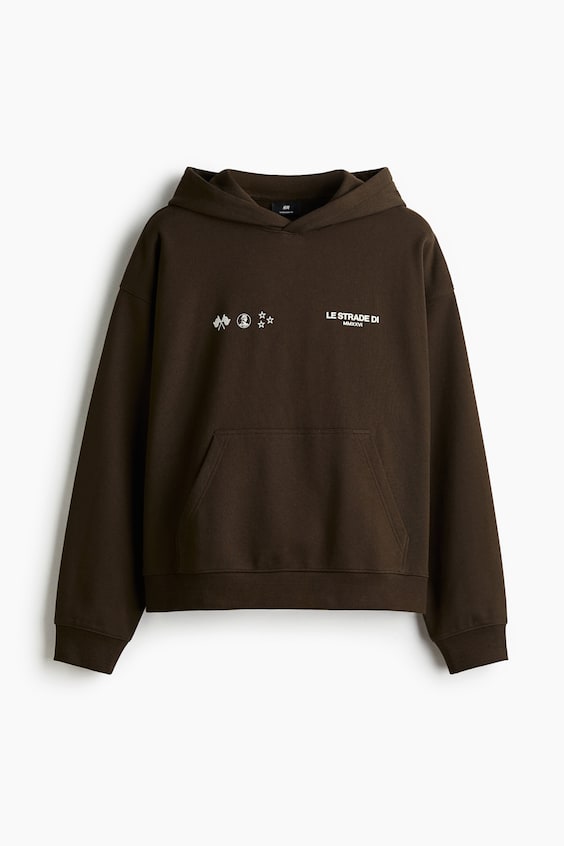 Мужские худи H&M Oversized Boxy