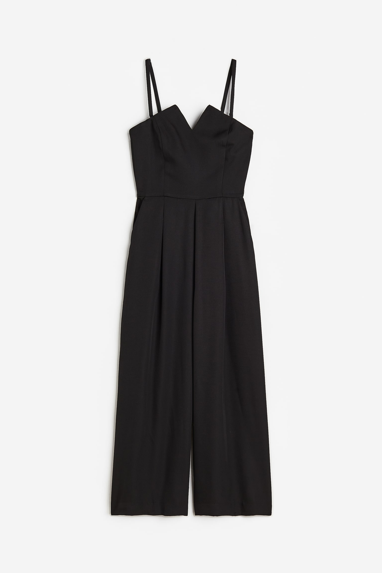 Bandeau jumpsuit - Black - 1