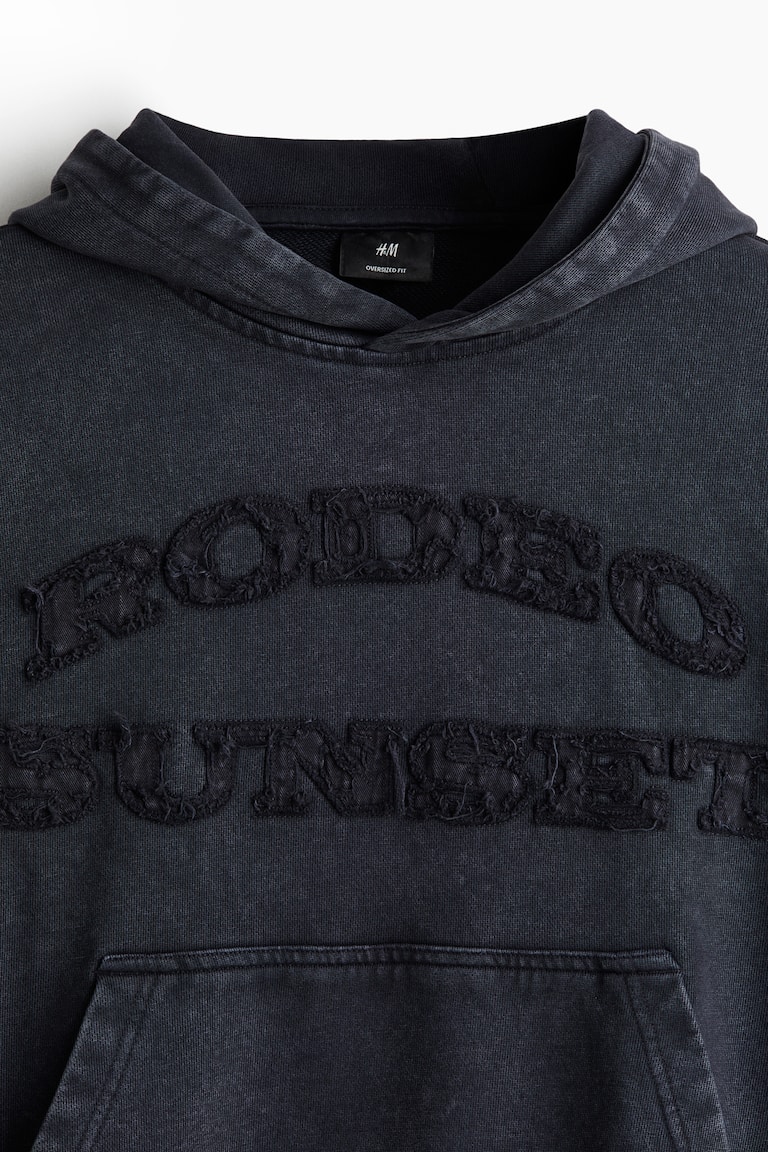 Oversized Fit Washed hoodie