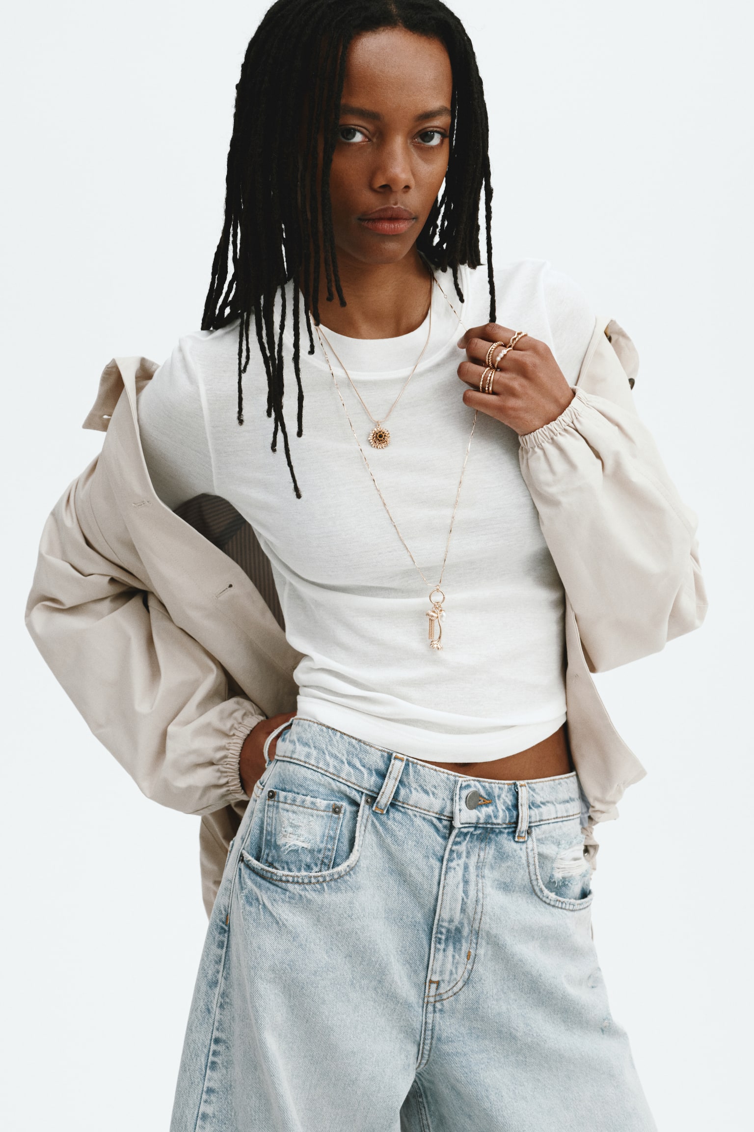 Pima cotton T-shirt - White - 7