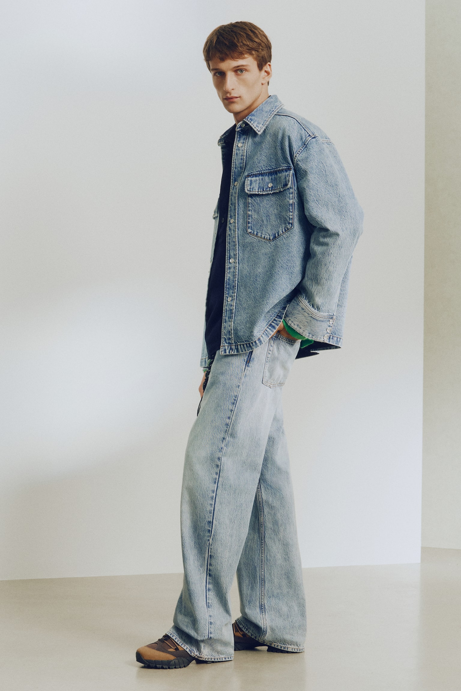 Regular Fit Denim shirt - Denim blue - 7