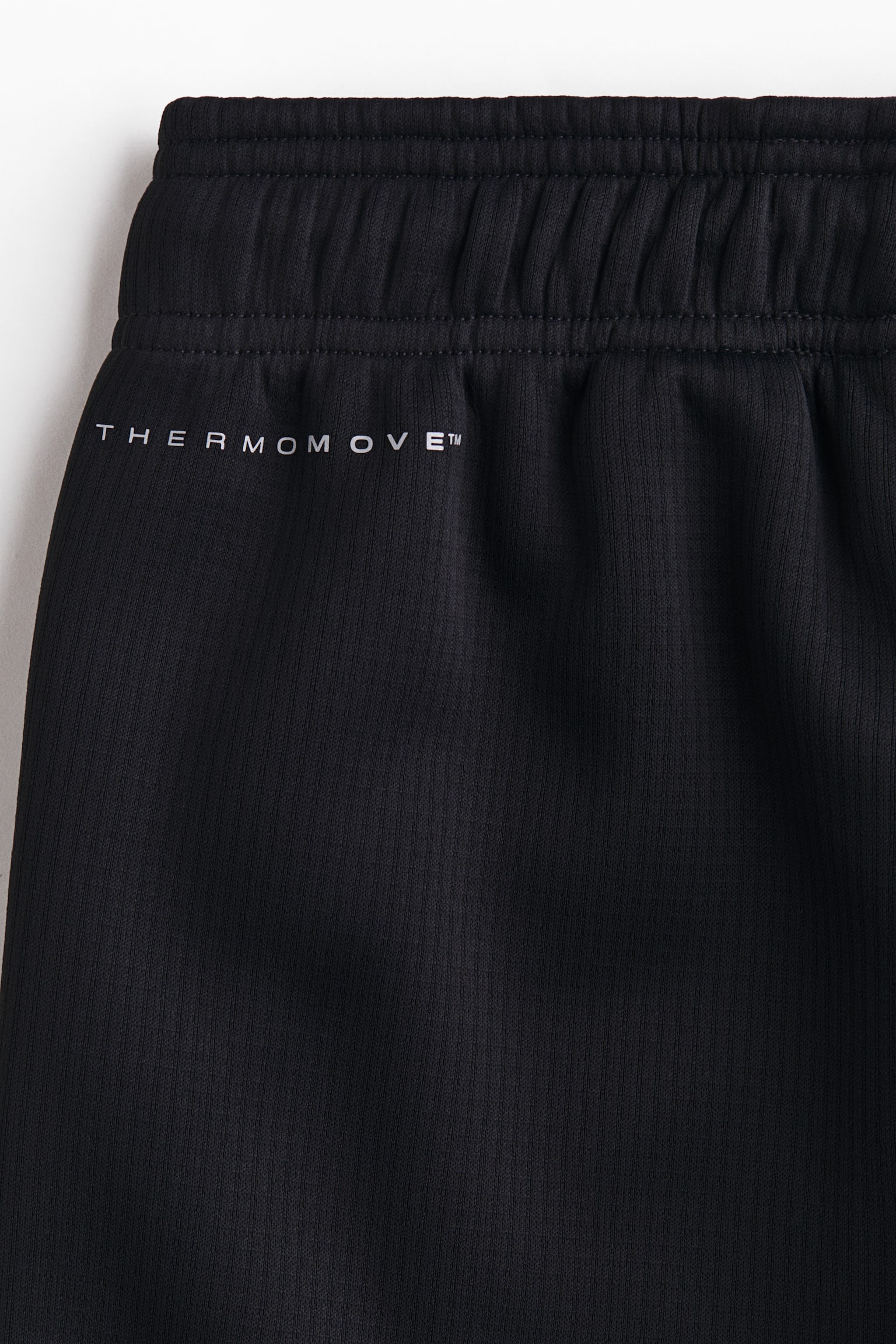 Детские брюки H&M Move Warm Sports Joggers with ThermoMove™, цвет: Чёрный — фото 2