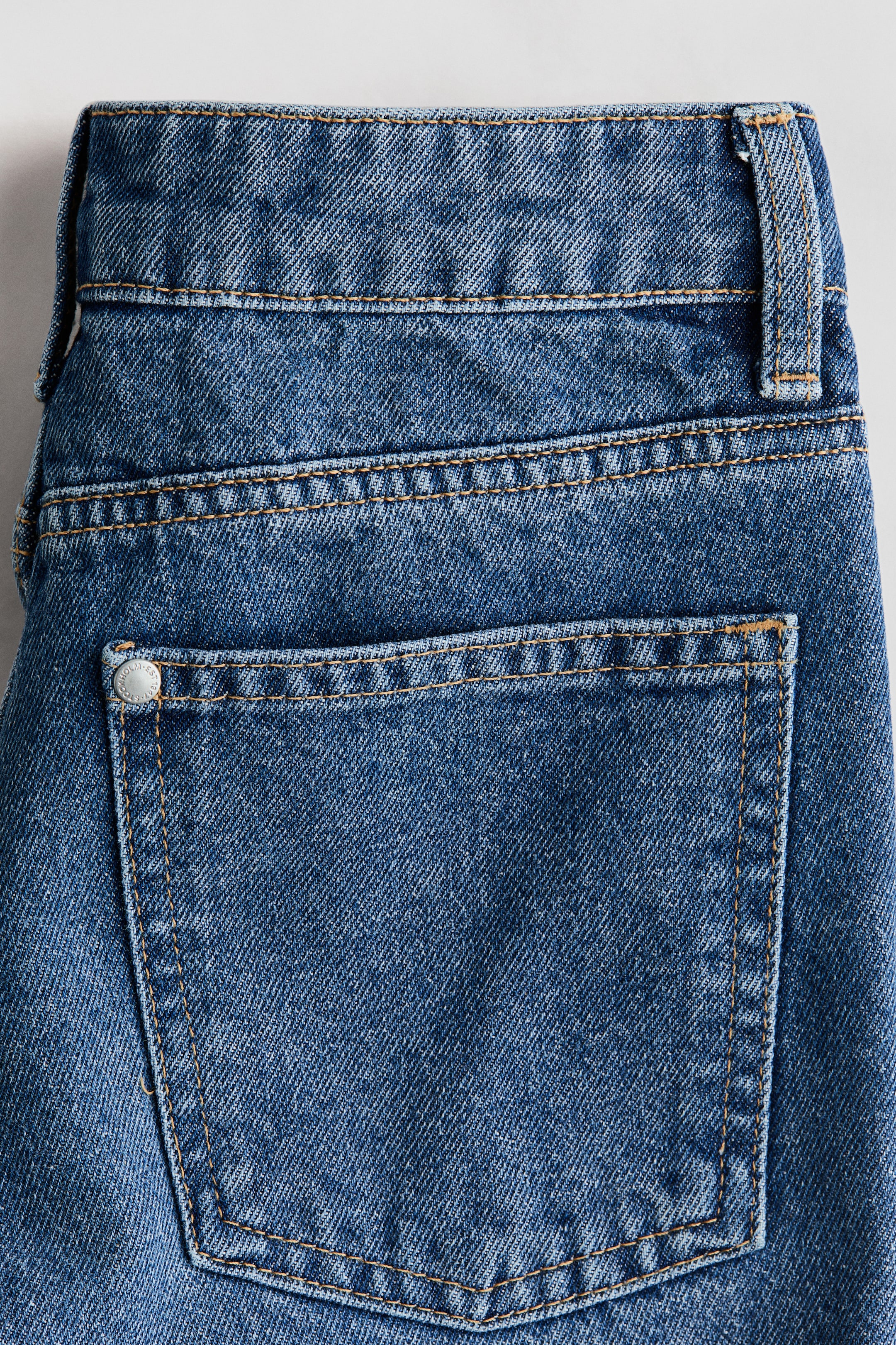 Детские джинсы H&M Relaxed-Fit Straight Leg Jeans — фото 4