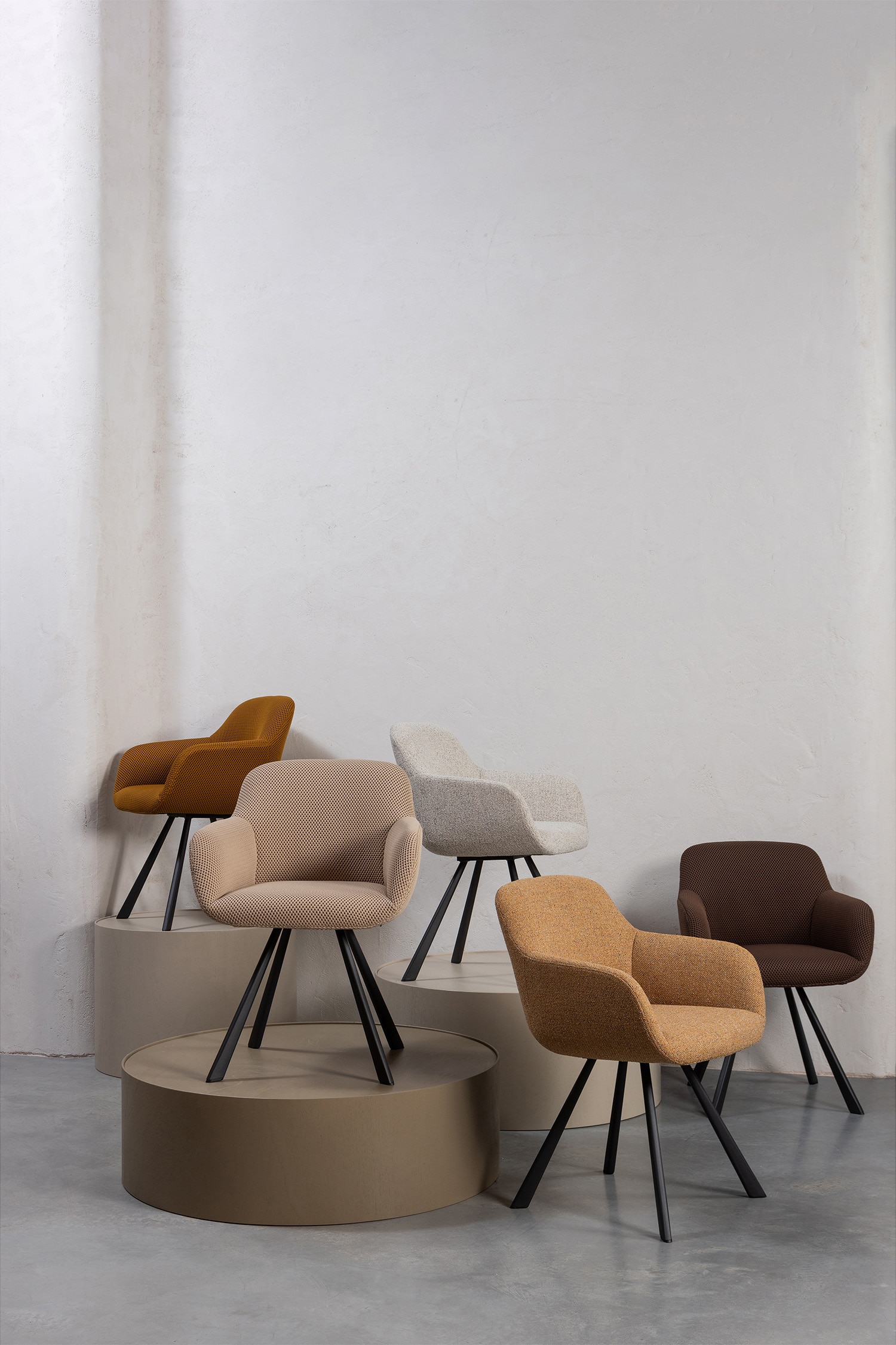 Juno Chaise De Salle À Manger - Naturel/Marron